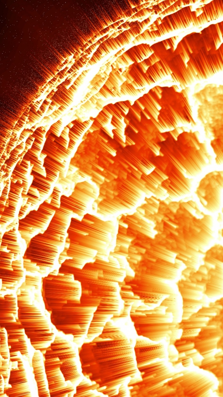 Peinture Abstraite Brune et Blanche. Wallpaper in 720x1280 Resolution