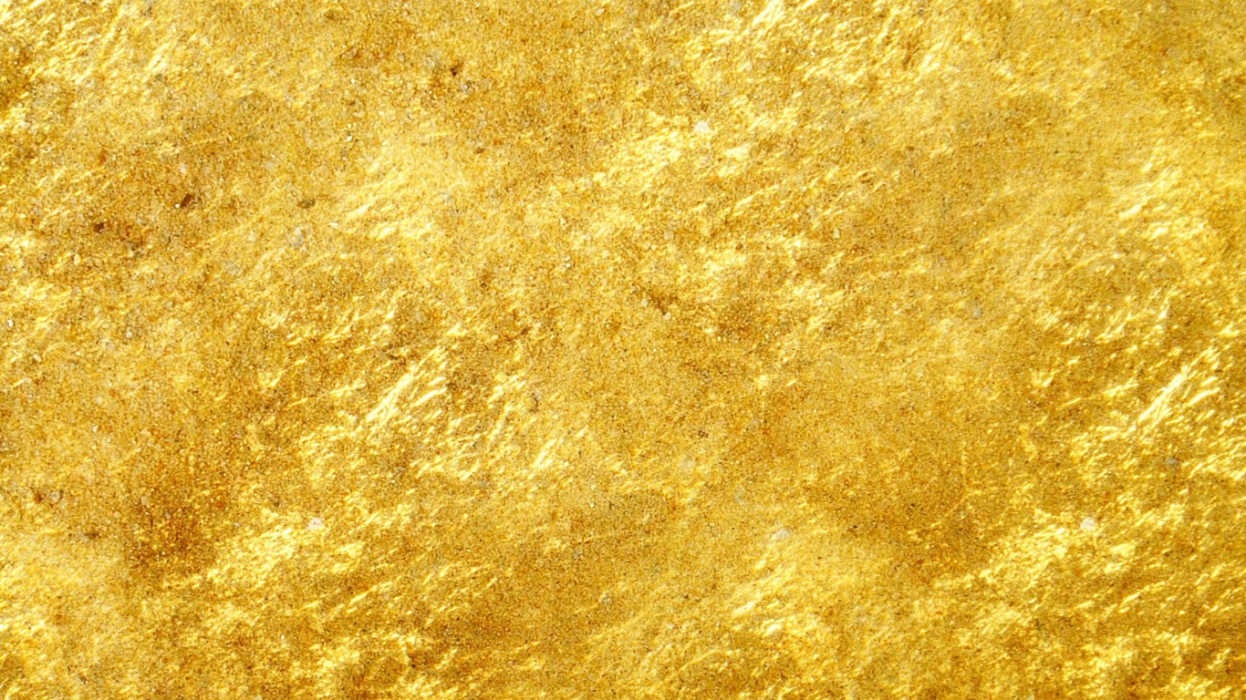 黄金, 金箔, 黄色的, 纹理, 天空 壁纸 1366x768 允许