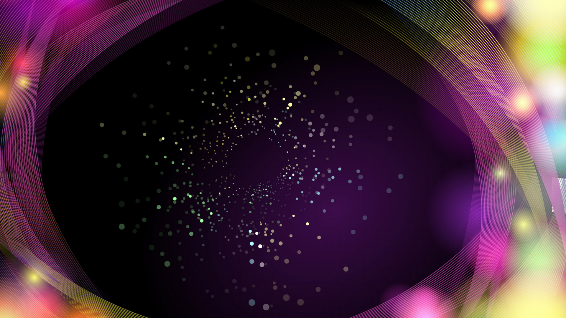 Purple and Pink Light Illustration. Wallpaper in 1920x1080 Resolution