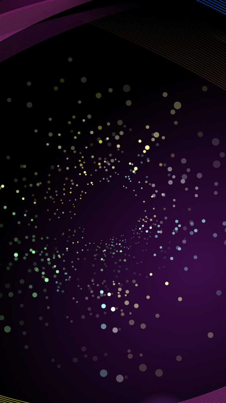 Illustration de Lumière Violette et Rose. Wallpaper in 750x1334 Resolution