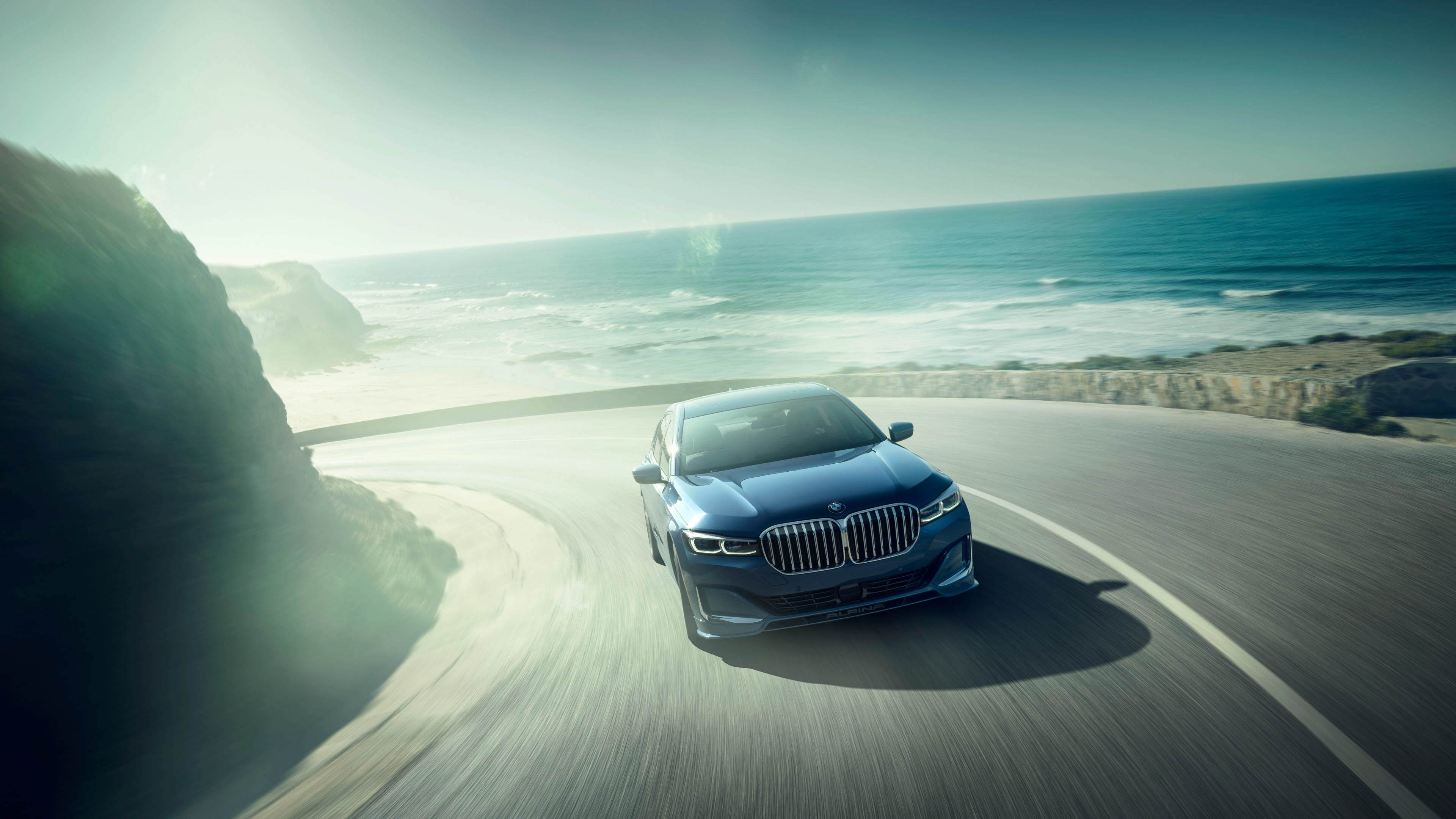 Bmw m 3 Azul en el Desierto. Wallpaper in 3840x2160 Resolution