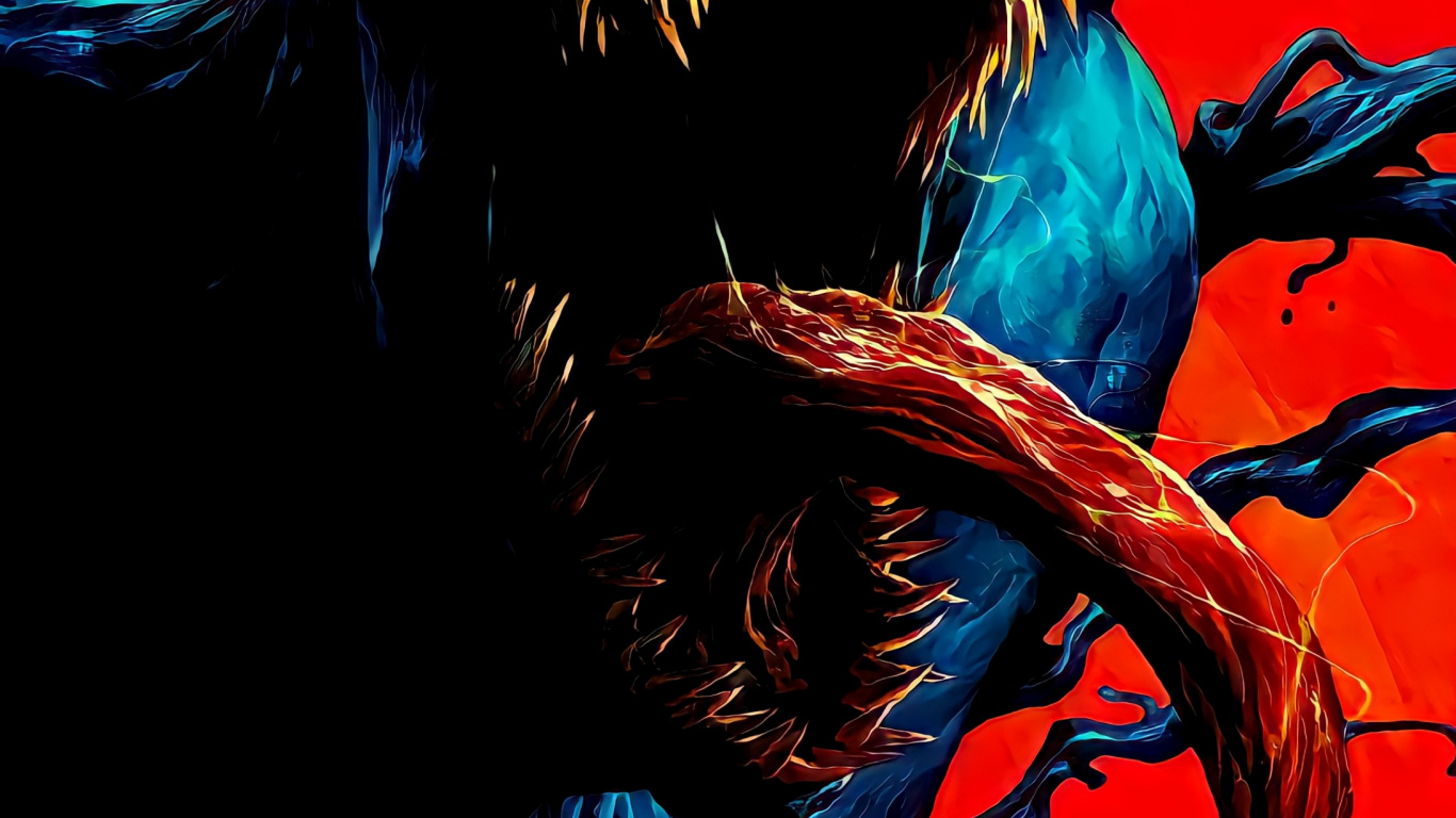 Veneno 25 Variante Rapoza, Veneno, Hulk, Eddie Brock, Marvel Comics. Wallpaper in 1366x768 Resolution