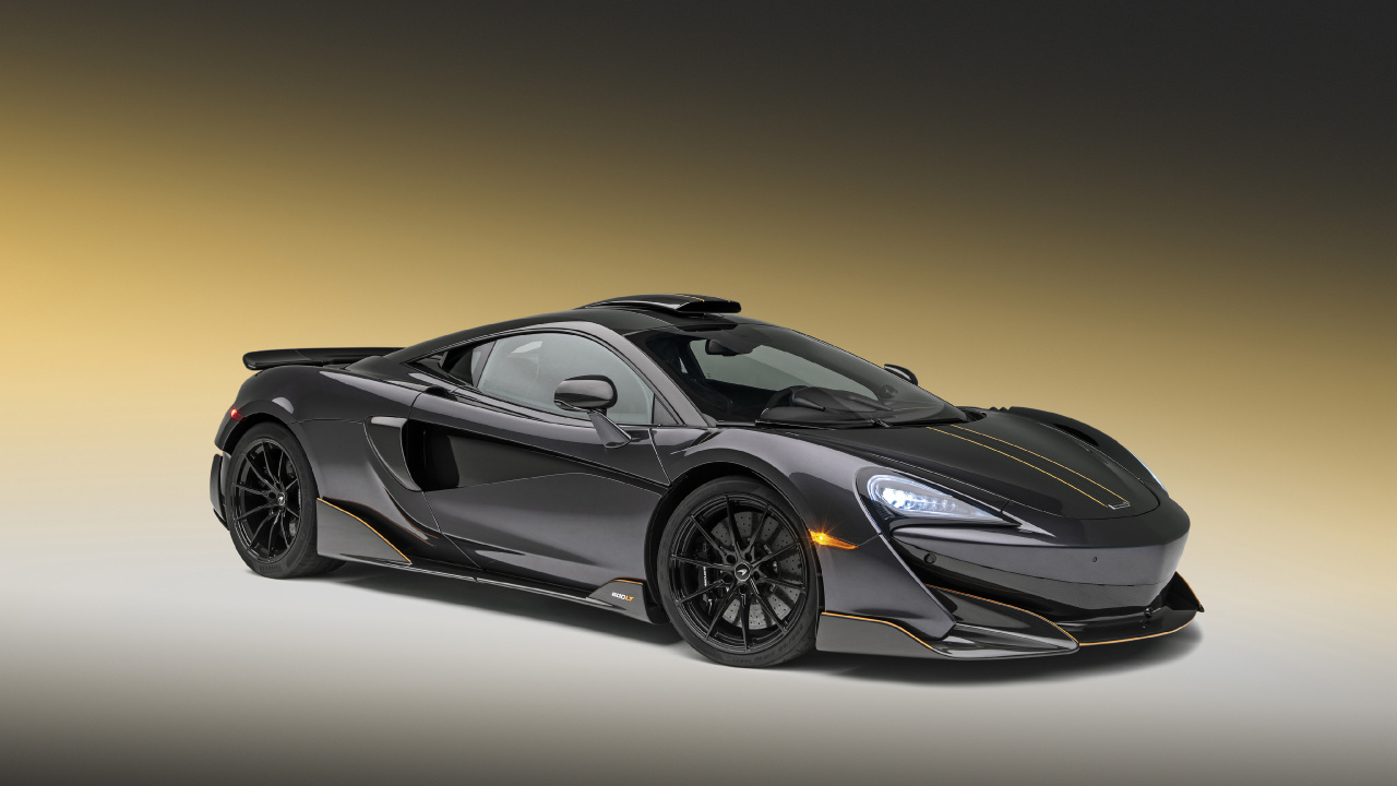 Black Porsche 911 on Gray Background. Wallpaper in 1280x720 Resolution