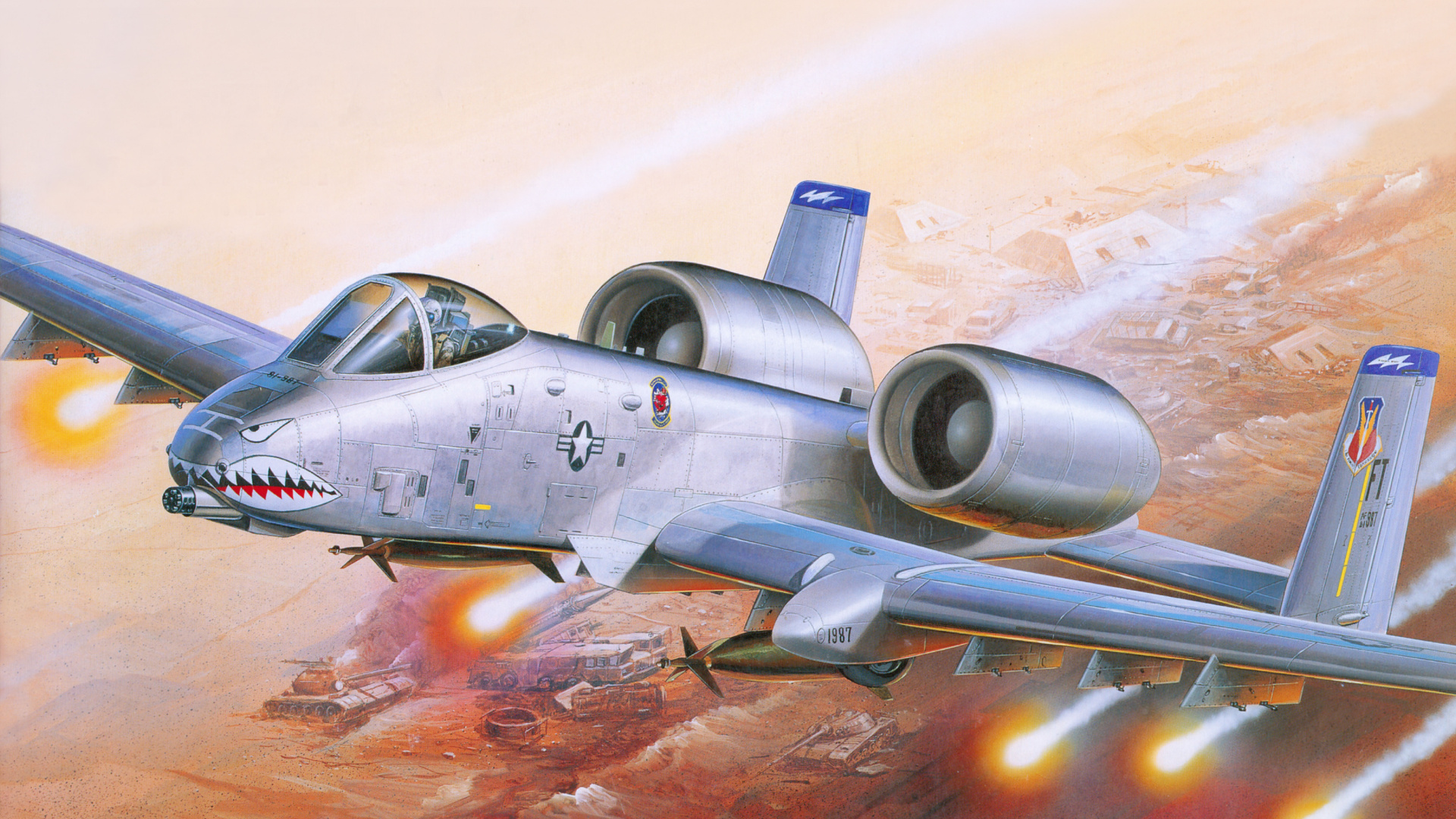 塑料模型, 航空, 喷气式飞机, 军用飞机, 空军 壁纸 1920x1080 允许