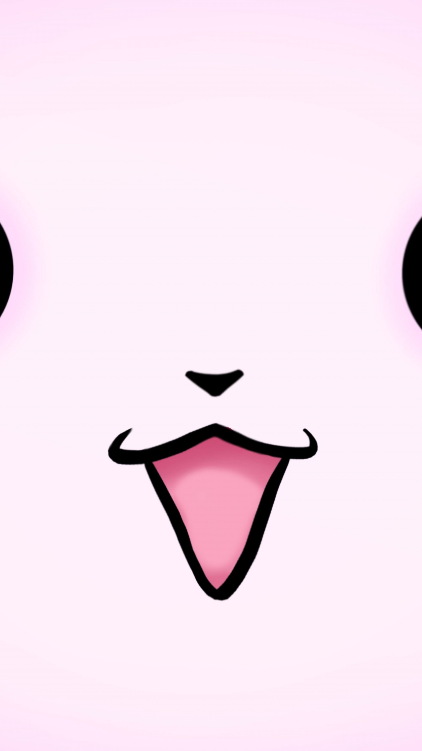 Ilustración de Ojo Negro y Verde. Wallpaper in 1440x2560 Resolution