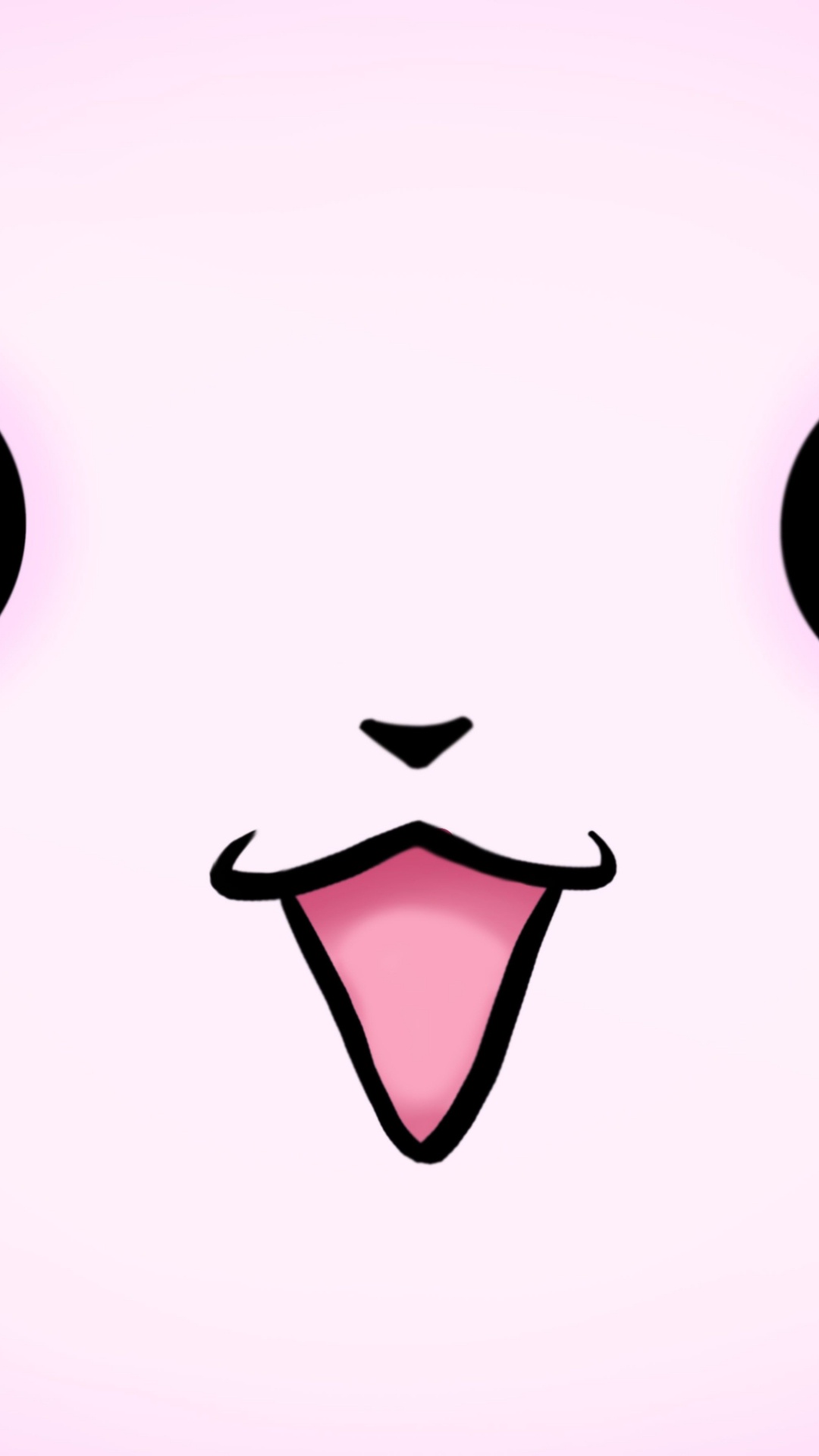 Illustration Des Yeux Noirs et Verts. Wallpaper in 1080x1920 Resolution