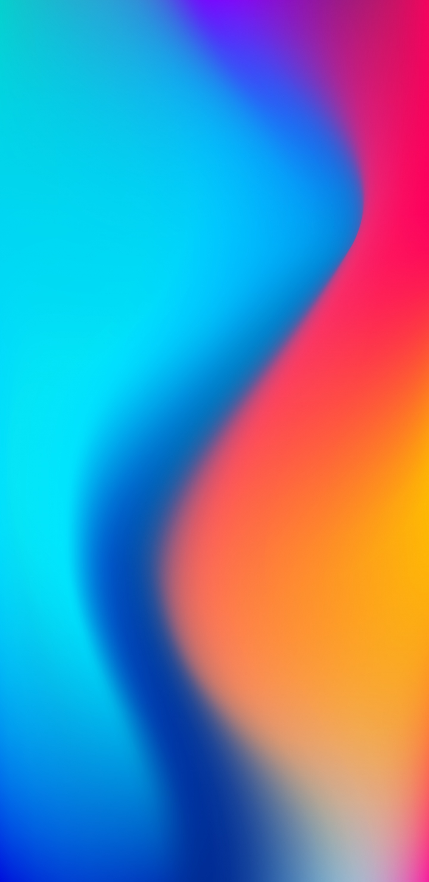 Ios, IOS 11, Äpfeln, Farbigkeit, Blau. Wallpaper in 1440x2960 Resolution