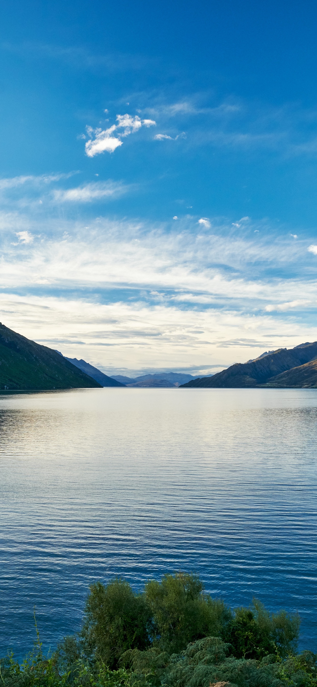 Body of Water, Highland, Nature, Water, Lake. Wallpaper in 1242x2688 Resolution