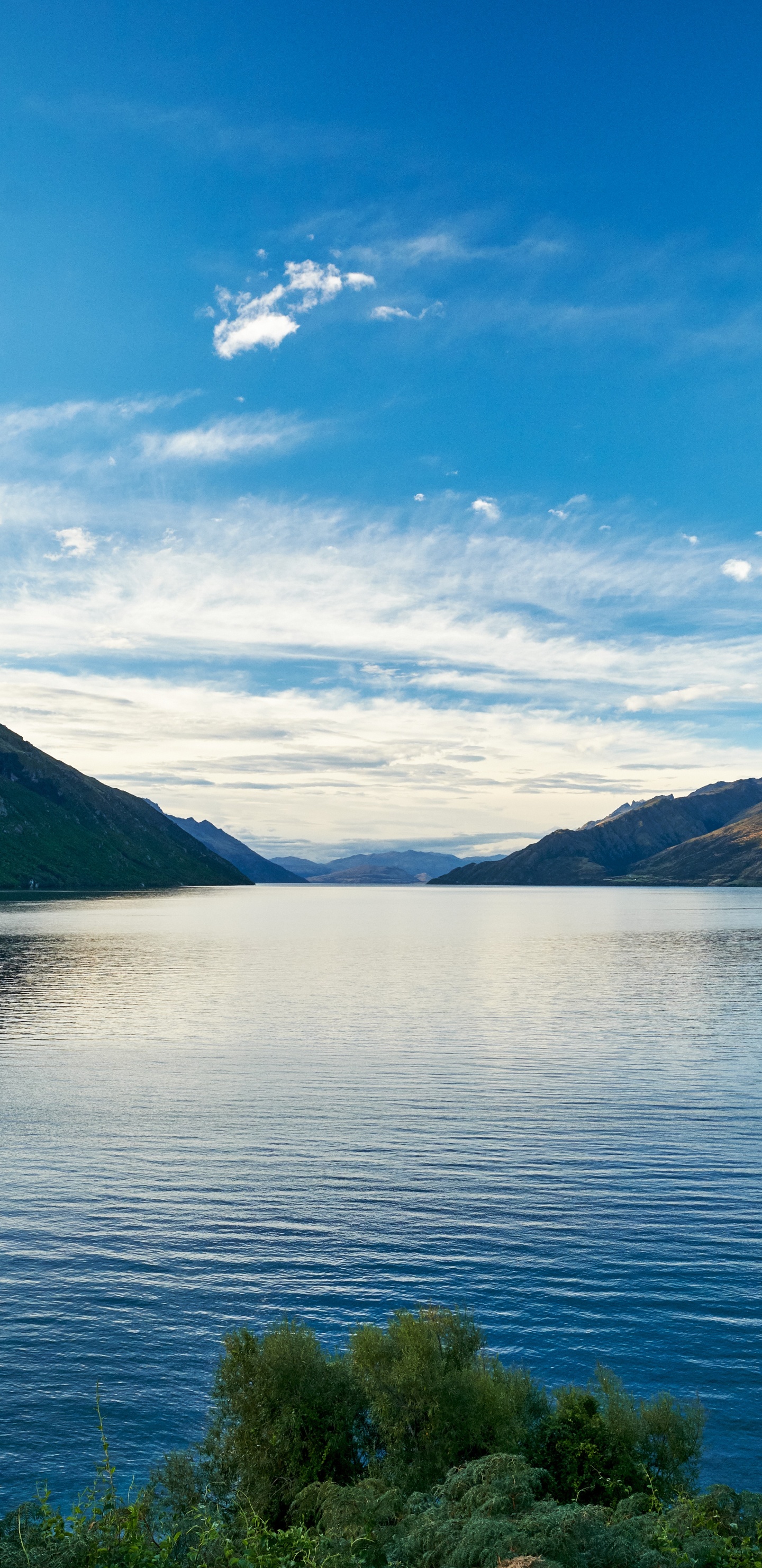 Body of Water, Highland, Nature, Water, Lake. Wallpaper in 1440x2960 Resolution