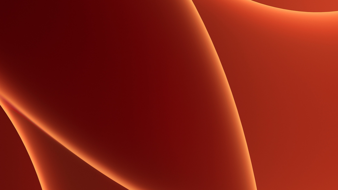 Dark Orange Color Matching Wallpaper for IMac 2021 for IPhone 壁纸 1280x720 允许