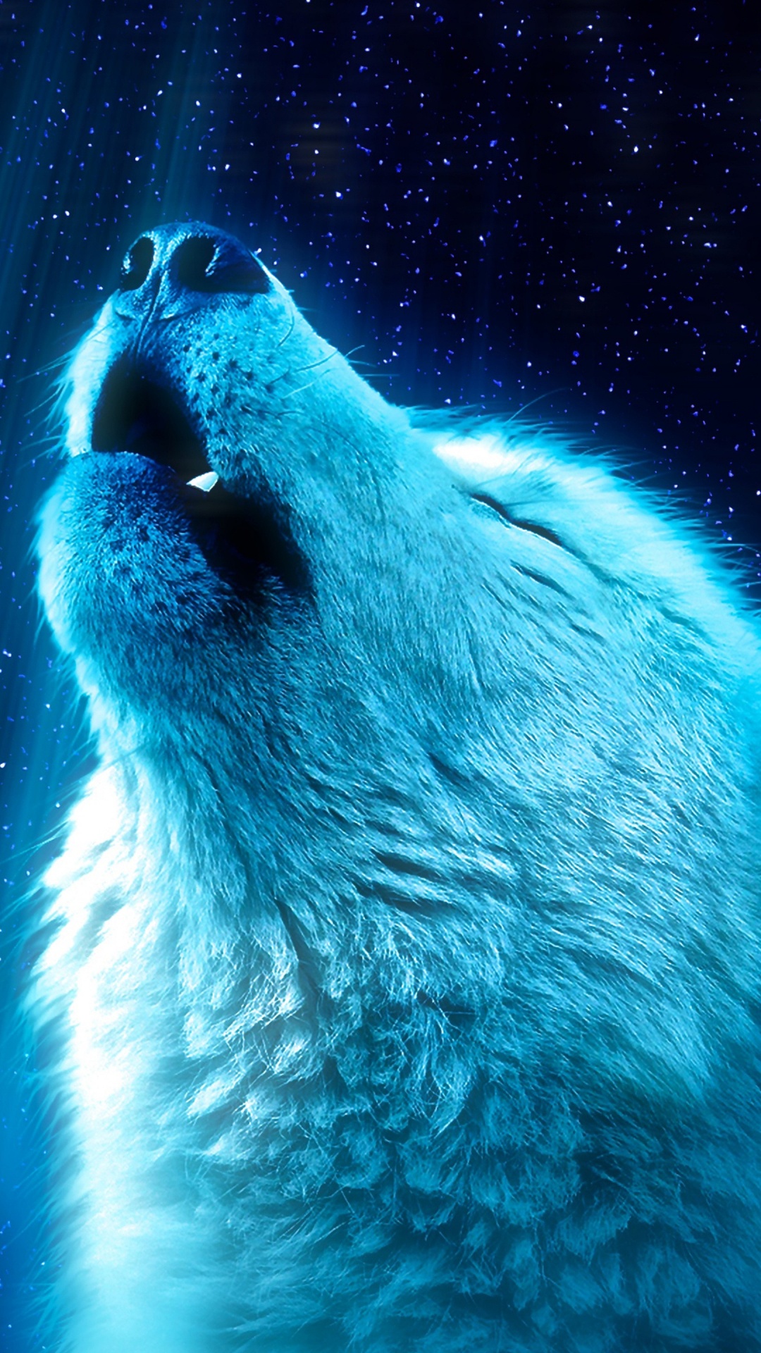 Ours, Carnivores, Azure, Blue, Moustache. Wallpaper in 1080x1920 Resolution