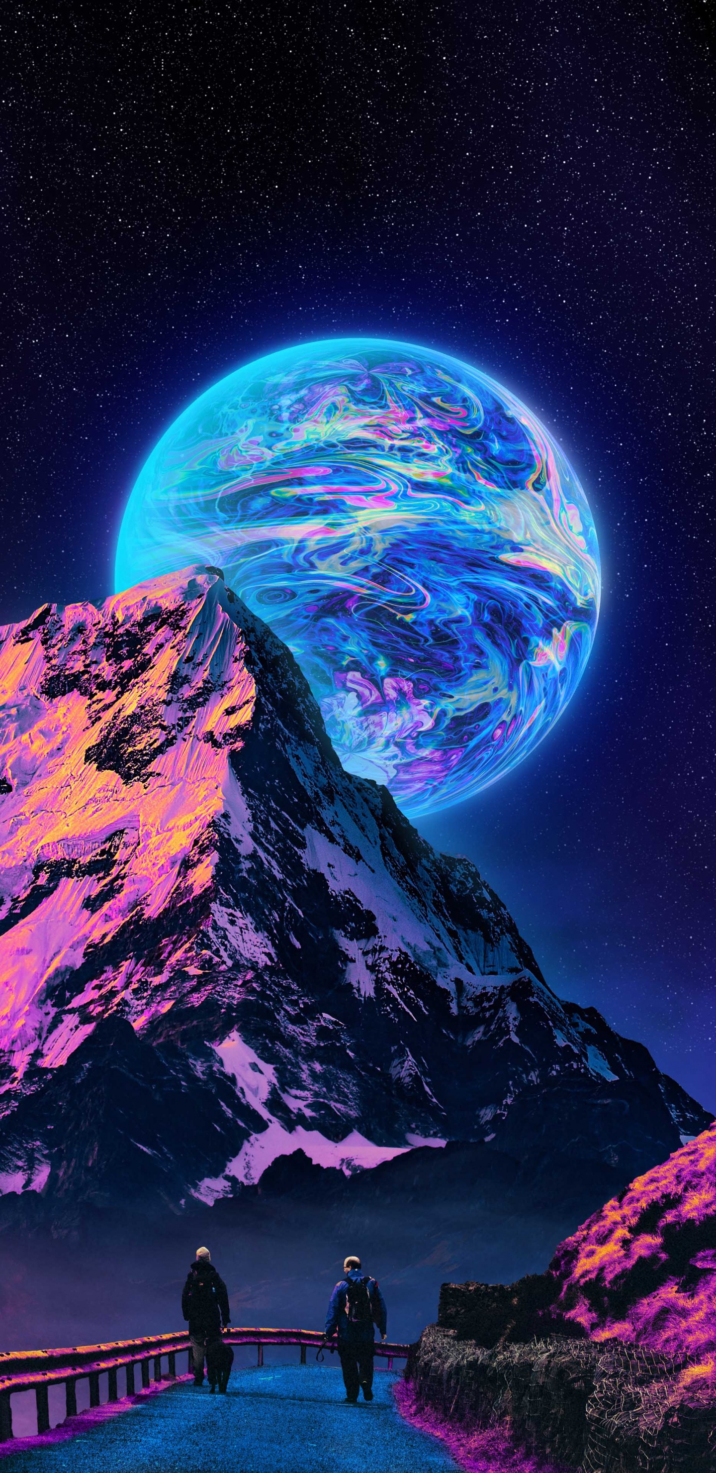 性质, 气氛, 光, 自然环境, 天文学对象 壁纸 1440x2960 允许