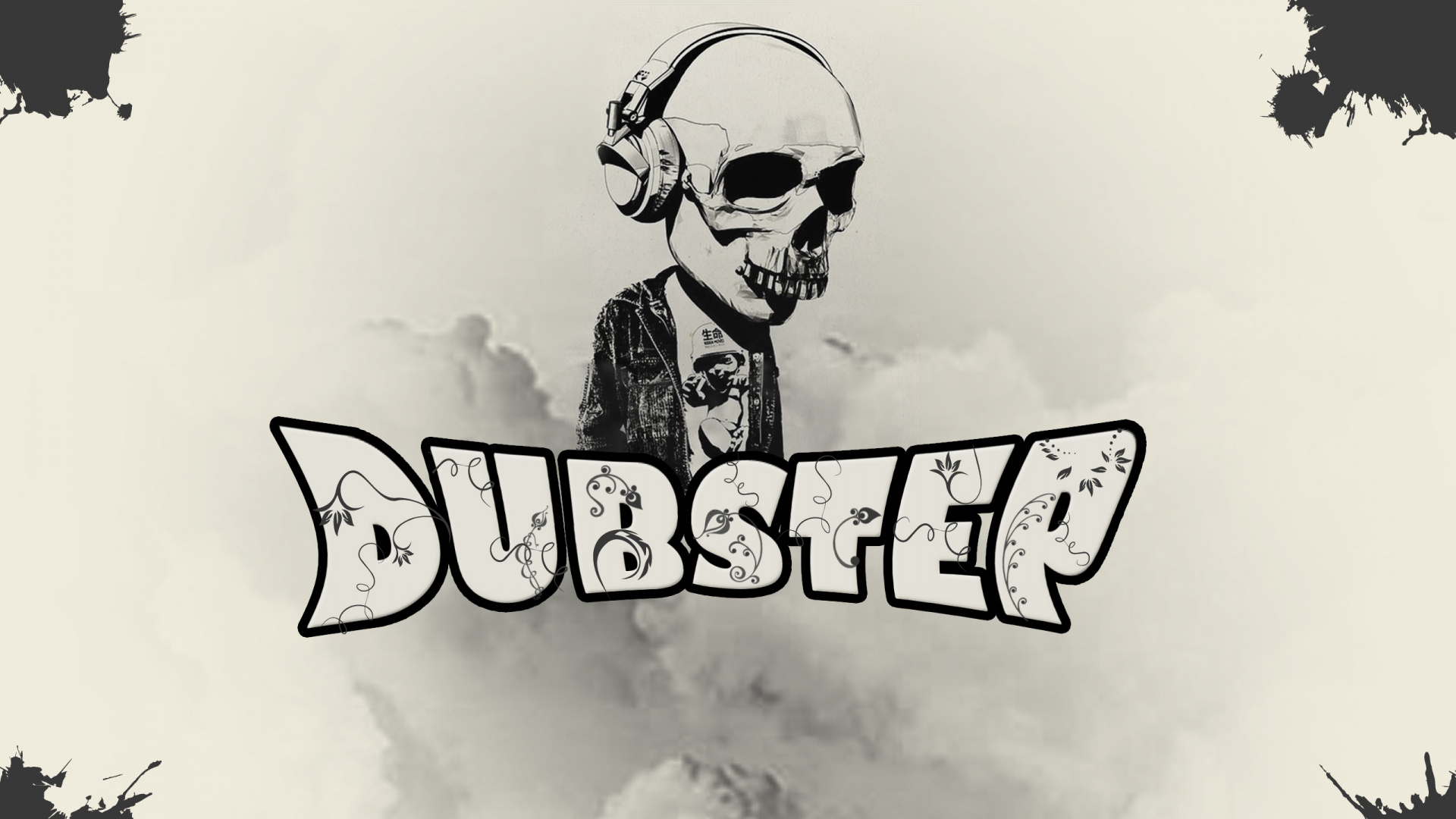 Drawing, Dubstep, Graphic Design, Illustration, Text. Wallpaper in 1920x1080 Resolution