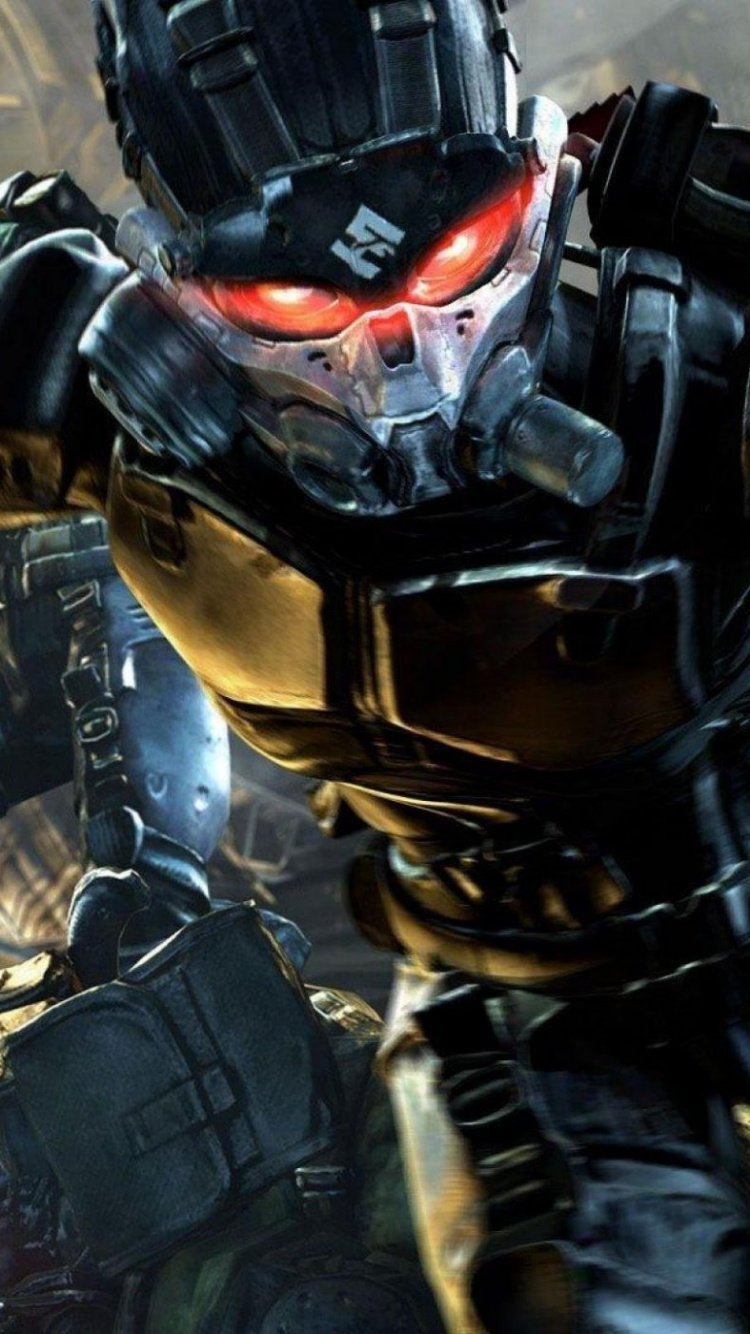 Killzone Helghast, Killzone 2, Killzone Shadow Fall, Killzone 3, Playstation 2. Wallpaper in 750x1334 Resolution