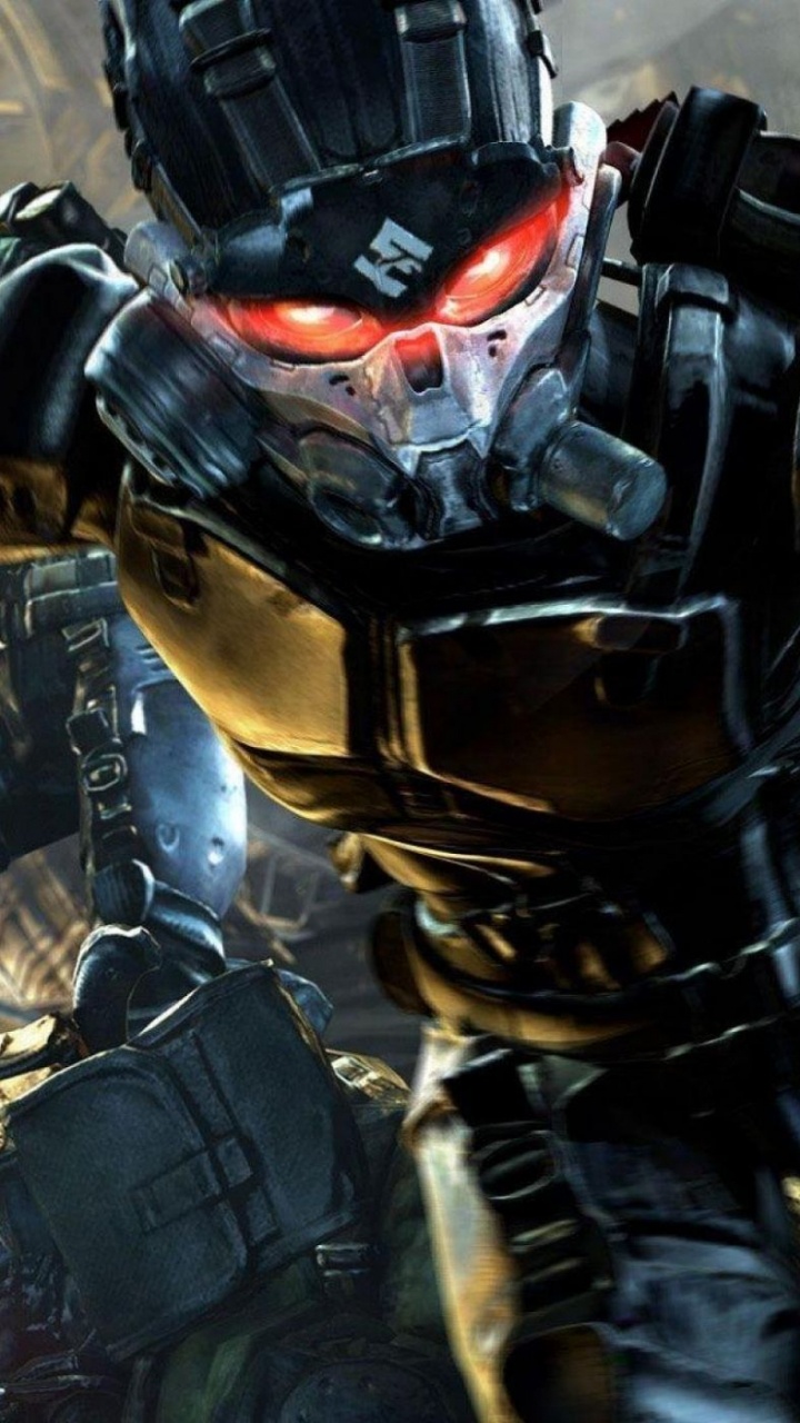 Killzone Helghast, Killzone 2, Killzone Shadow Fall, Killzone 3, Playstation 2. Wallpaper in 720x1280 Resolution