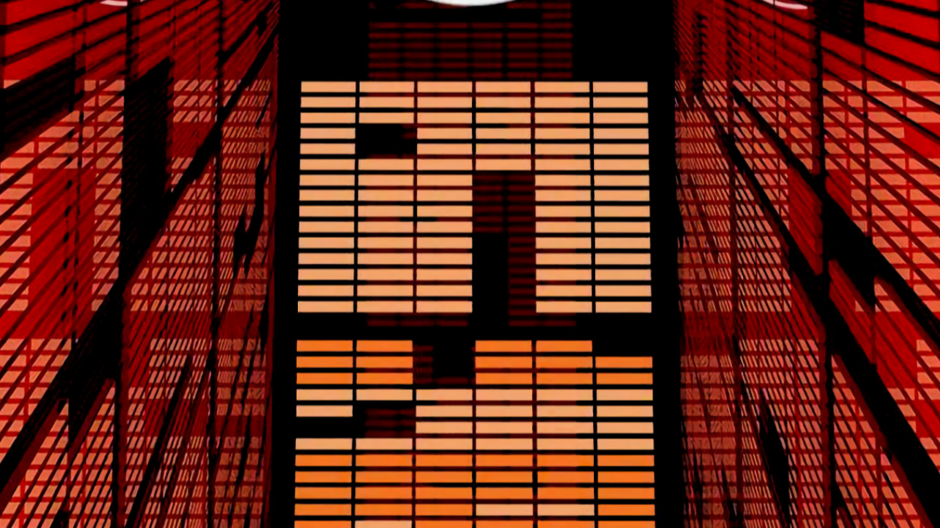 la Ciencia Ficción, Cartel, Cartel de la Película, Naranja, Rojo. Wallpaper in 1366x768 Resolution