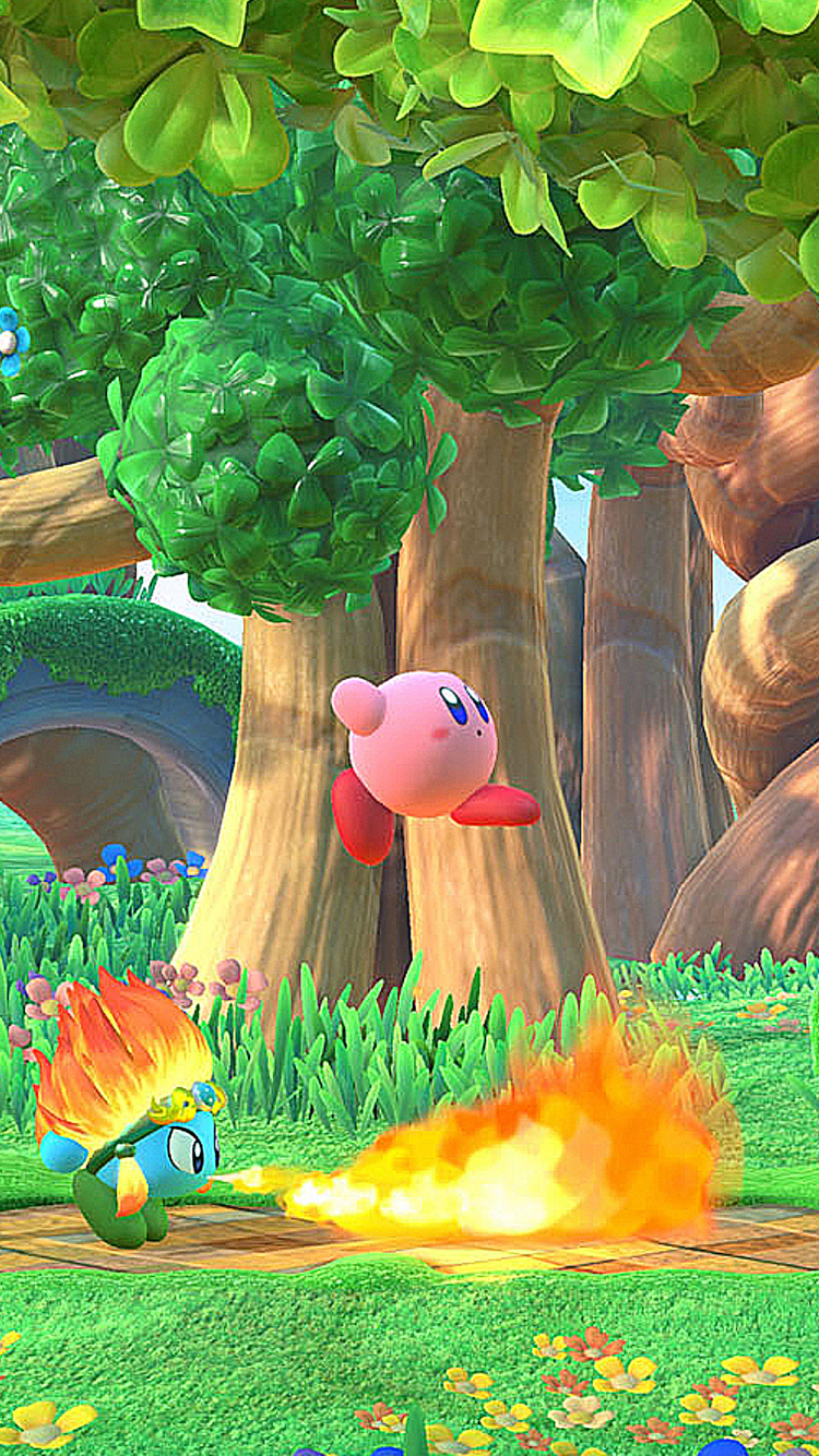 Animal Cruzando Nuevos Horizontes, Kirby, Mansión Luigis 3, Nintendo, Juego de Nintendo. Wallpaper in 750x1334 Resolution