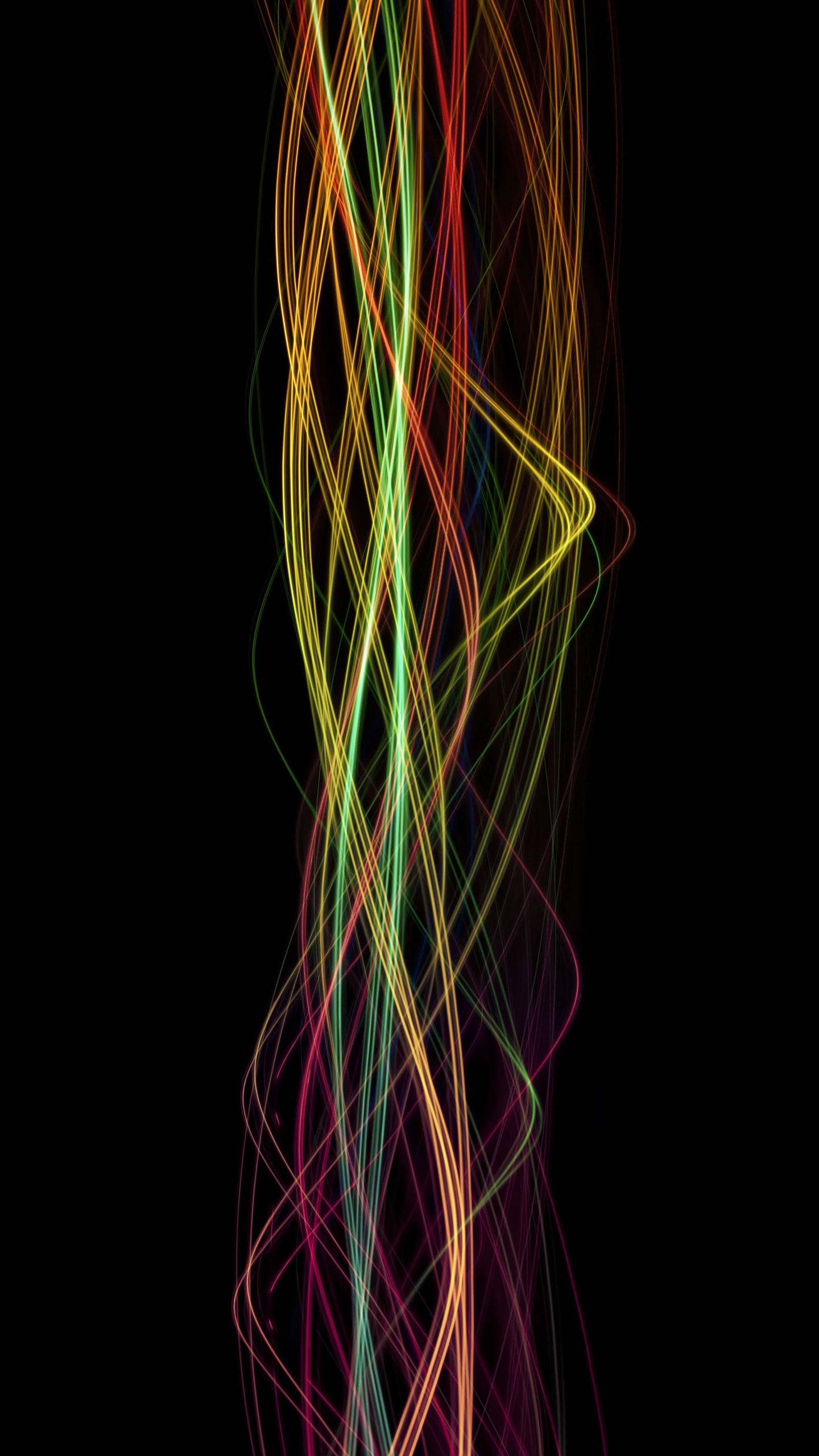 Blue Red and Yellow Light. Wallpaper in 1440x2560 Resolution