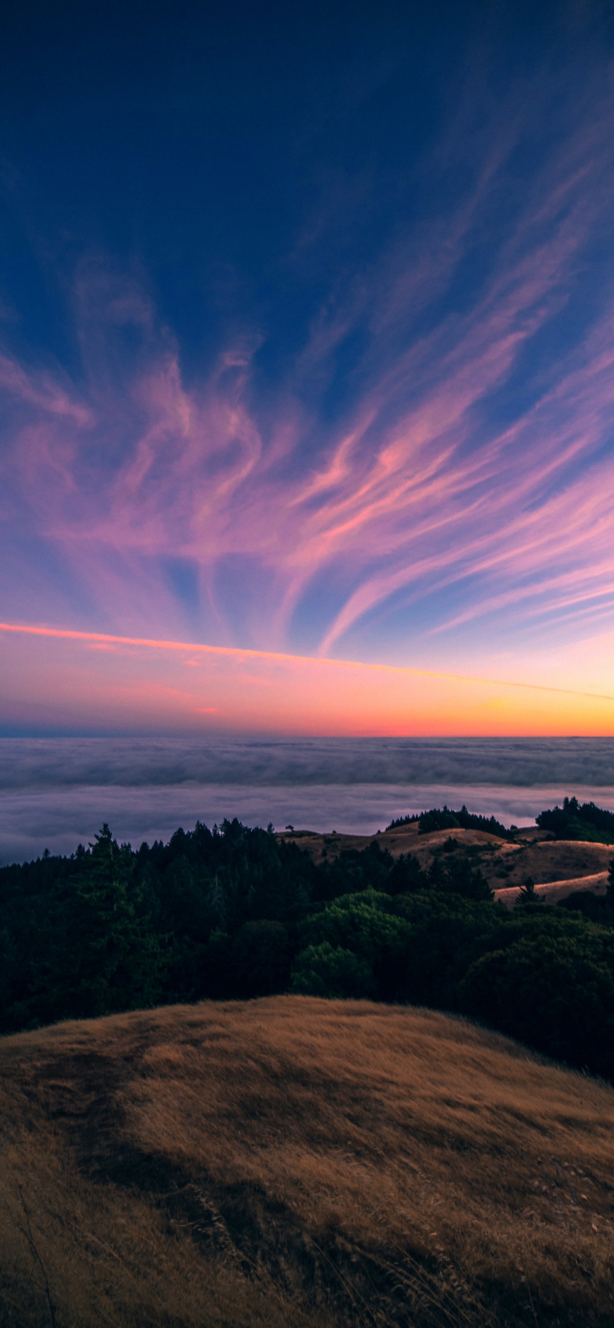 Nature, Aesthetics, Cloud, Atmosphere, Natural Landscape. Wallpaper in 1242x2688 Resolution