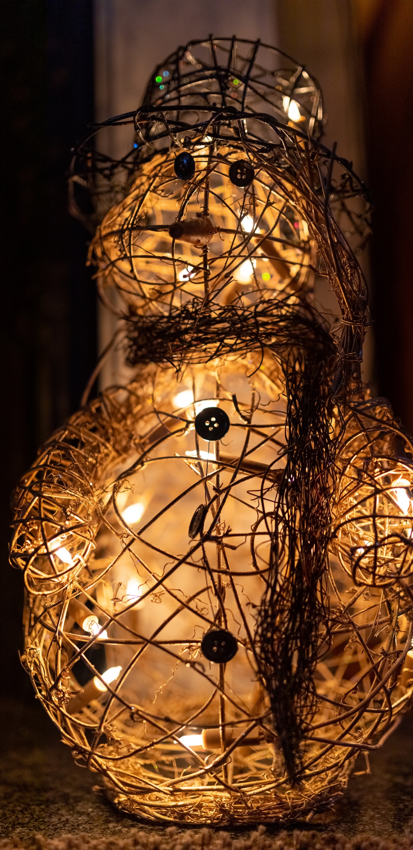 Brown Metal Framed Glass Chandelier. Wallpaper in 1440x2960 Resolution