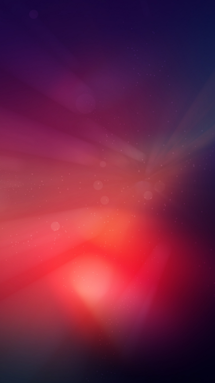 Lumière Orange et Bleue Dans Une Pièce Sombre. Wallpaper in 750x1334 Resolution