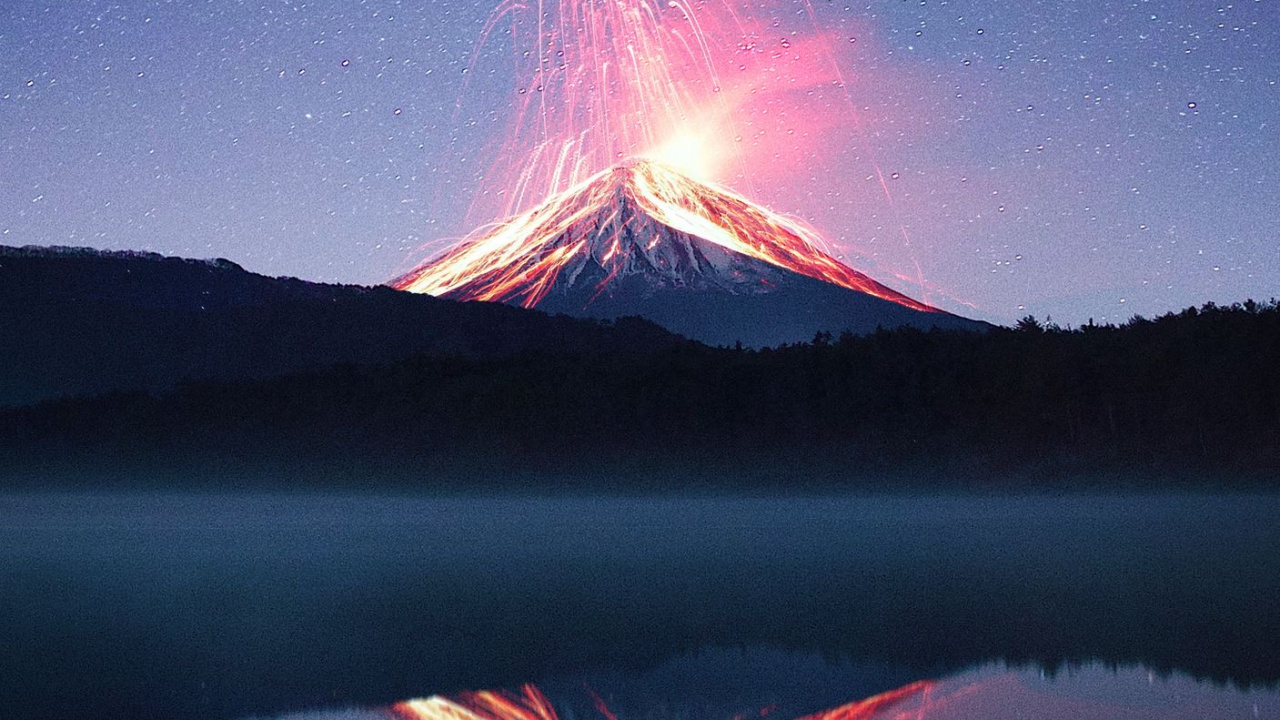 Natur, Wasser, Atmosphäre, Naturlandschaft, See. Wallpaper in 1280x720 Resolution