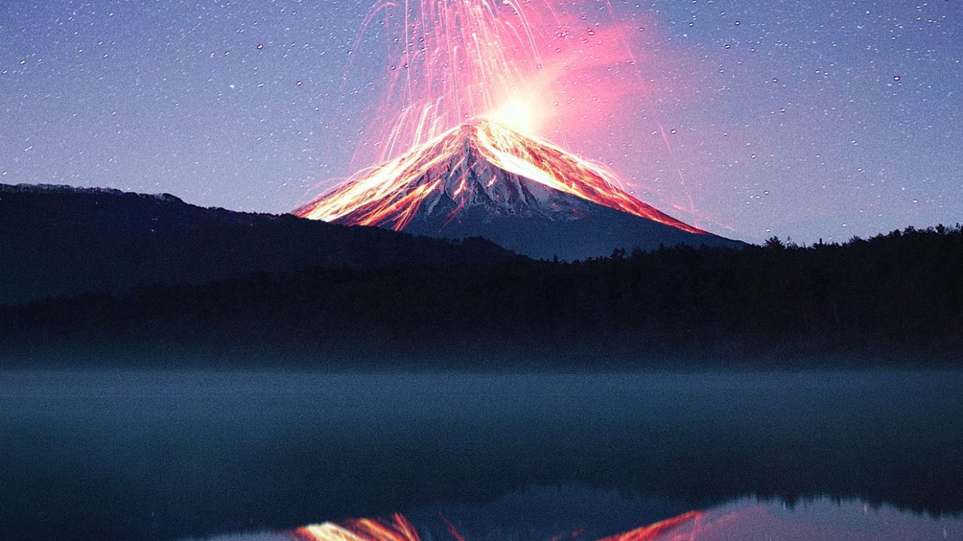 Natur, Wasser, Atmosphäre, Naturlandschaft, See. Wallpaper in 1366x768 Resolution