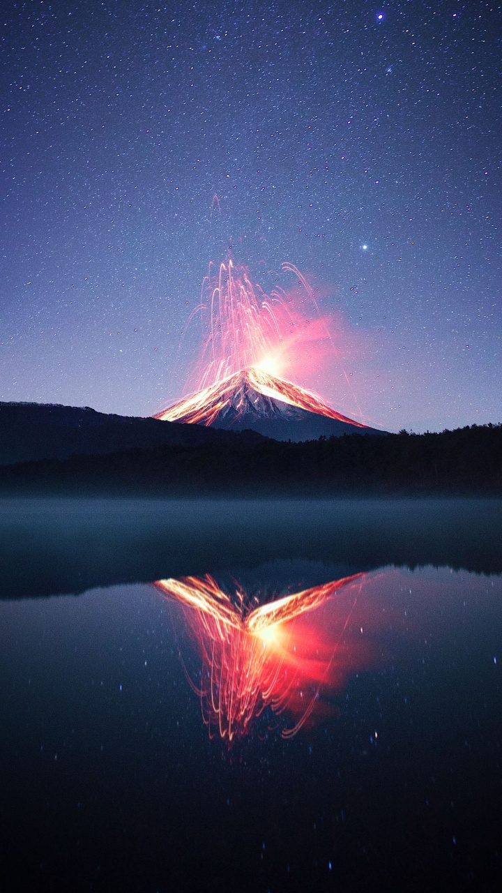 Nature, Water, Atmosphere, Mountain, Natural Landscape. Wallpaper in 720x1280 Resolution