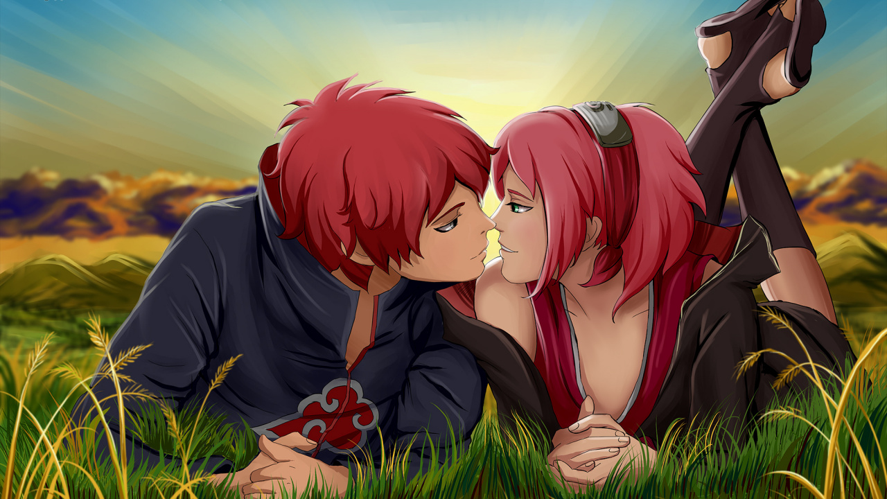 Red Haired Male Anime Character. Wallpaper in 1280x720 Resolution