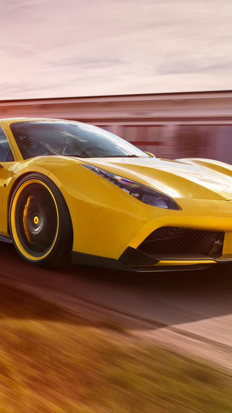 458法拉利, Ferrari, Novitec组, 汽车改装, 超级跑车 壁纸 750x1334 允许