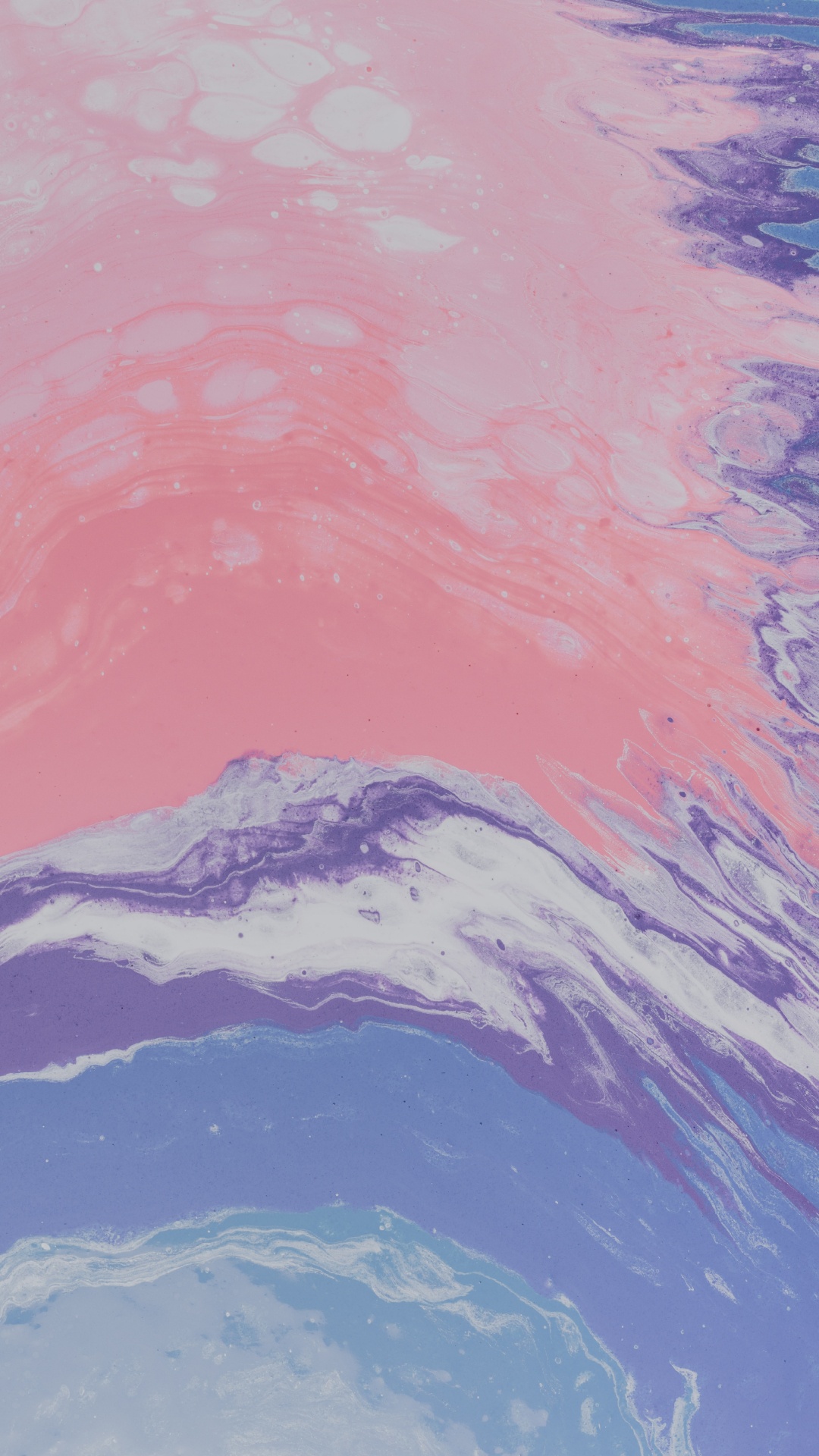 Blue and White Water Wave. Wallpaper in 1080x1920 Resolution