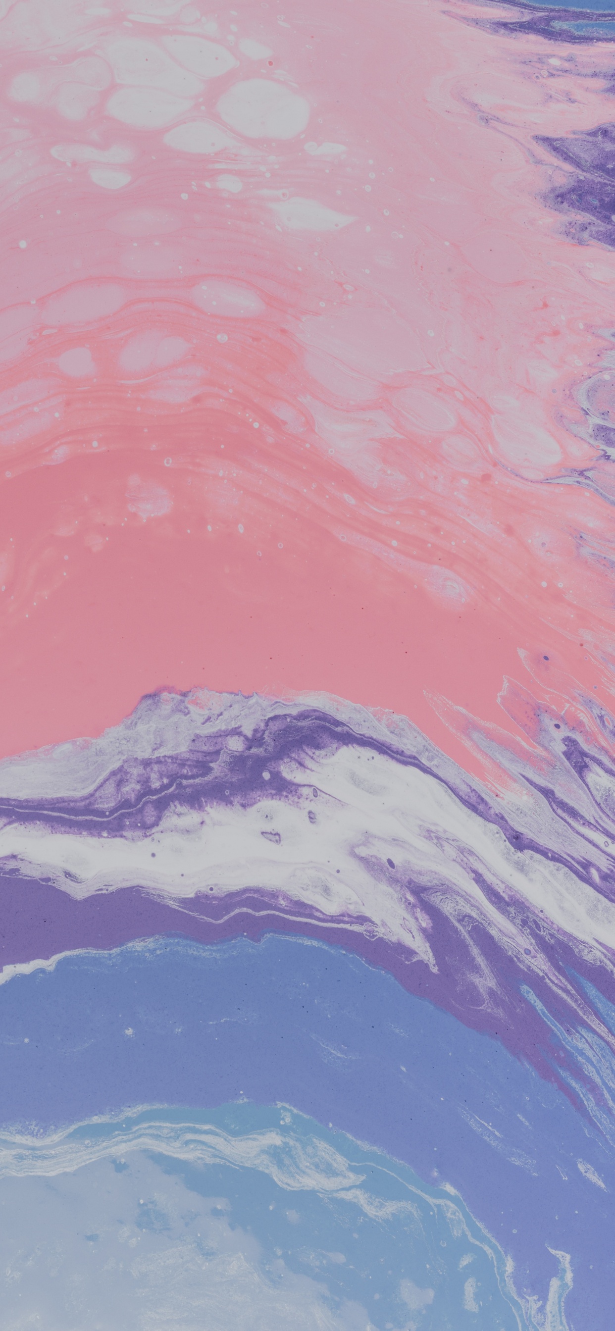 Blue and White Water Wave. Wallpaper in 1242x2688 Resolution