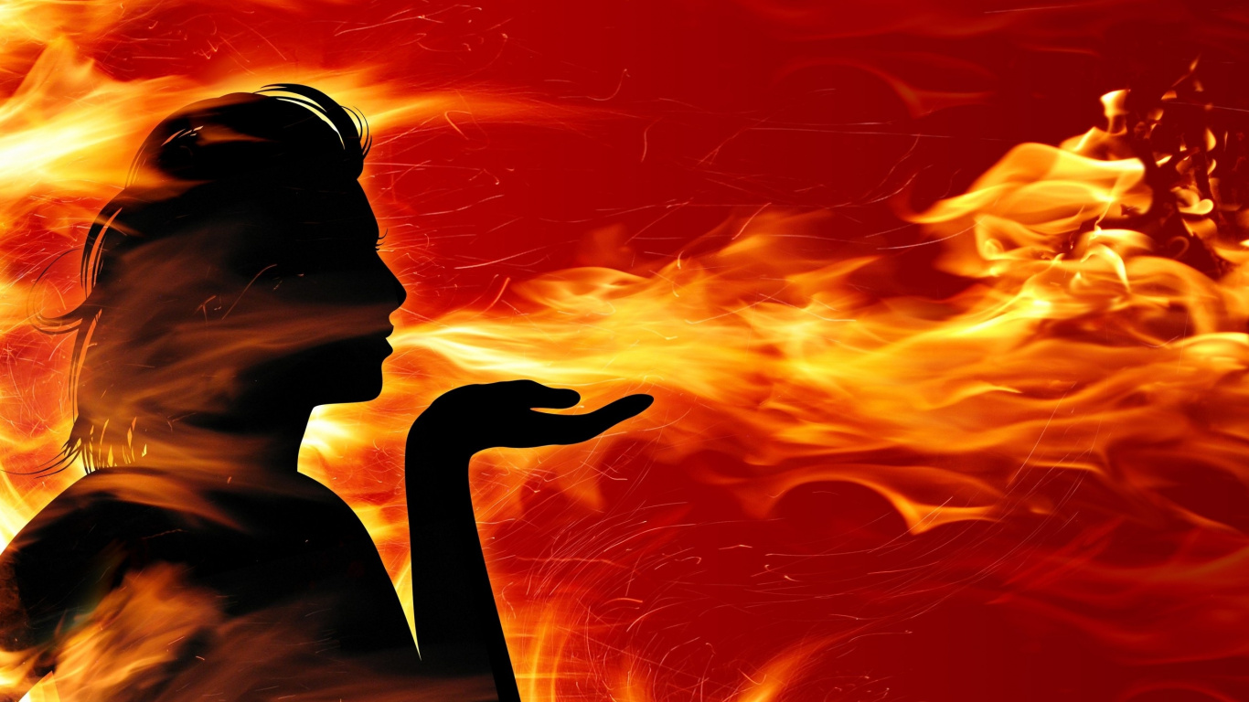 Hombre de Chaqueta Negra Con Auriculares Negros. Wallpaper in 1366x768 Resolution