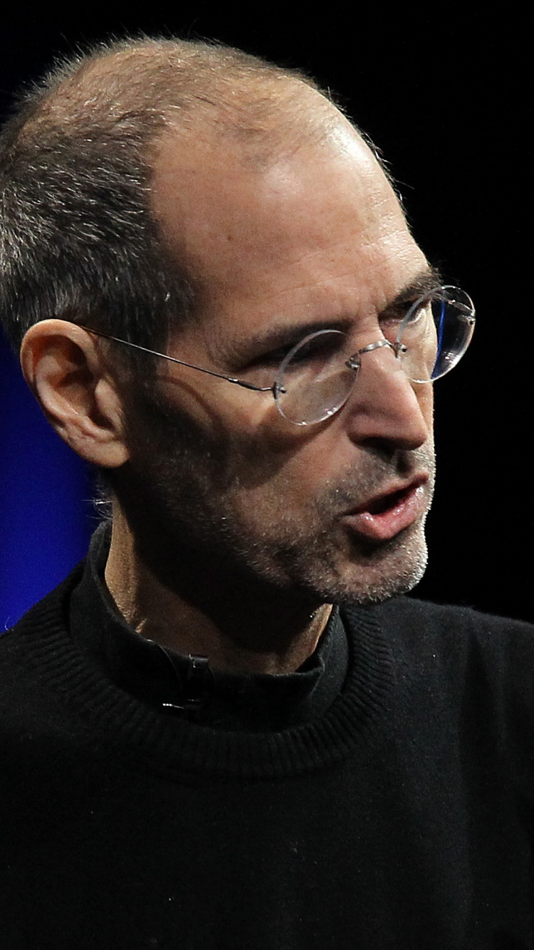 Steve Jobs, Apple, Mano, Discurso, Manzana. Wallpaper in 750x1334 Resolution