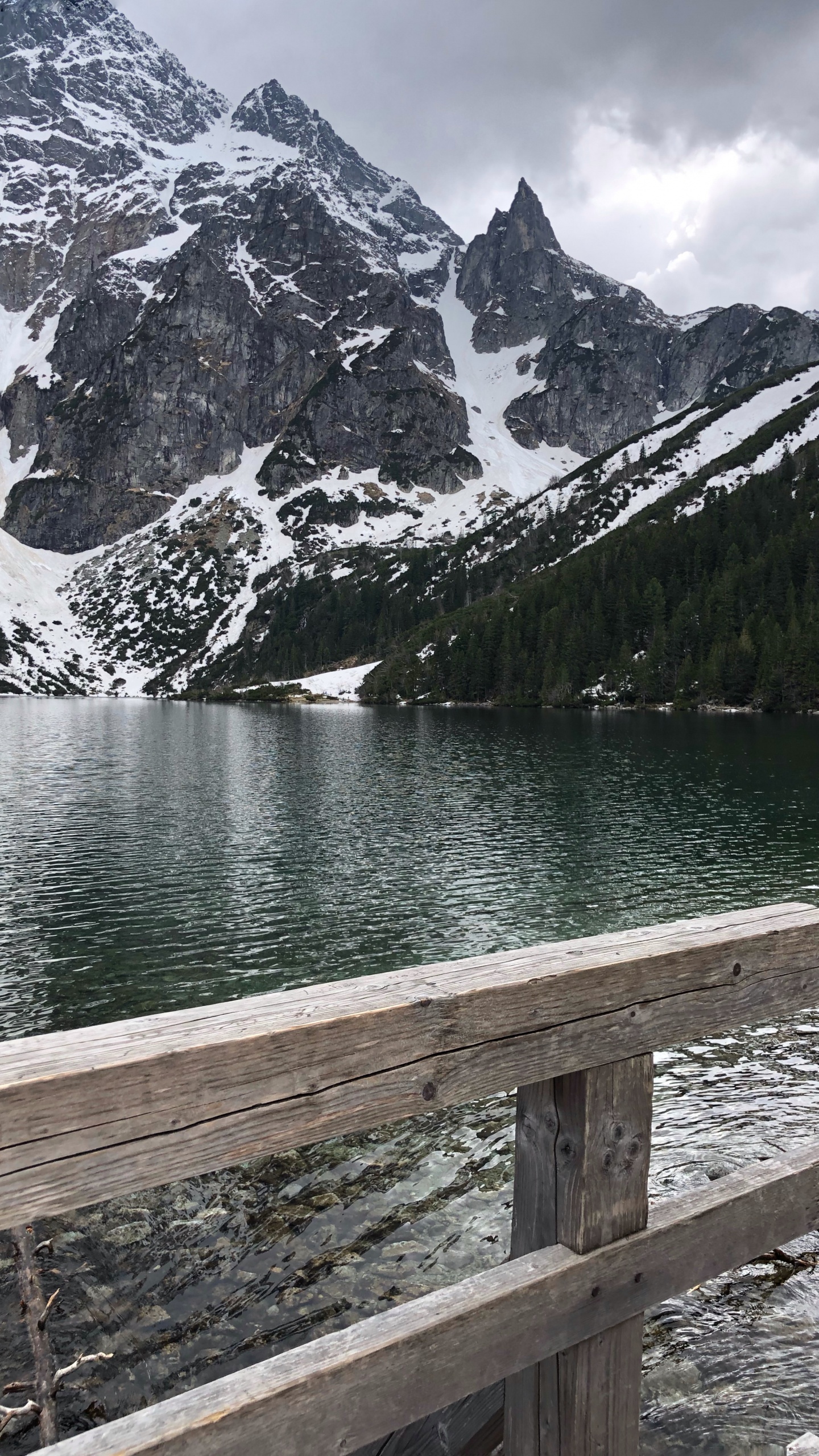 Oeil de Mer, Zakopane, Tatras Hauts, Lac, le Lac Glaciaire. Wallpaper in 1440x2560 Resolution