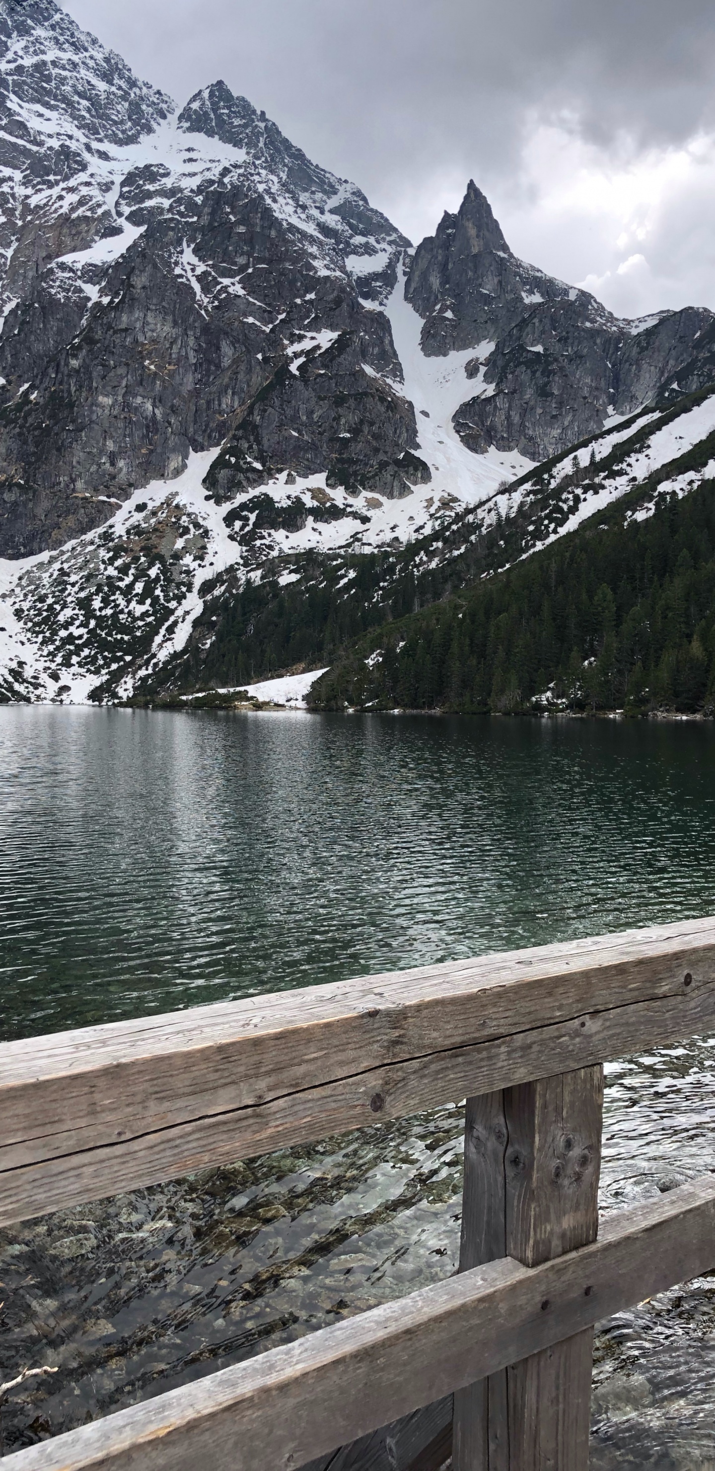 Oeil de Mer, Zakopane, Tatras Hauts, Lac, le Lac Glaciaire. Wallpaper in 1440x2960 Resolution