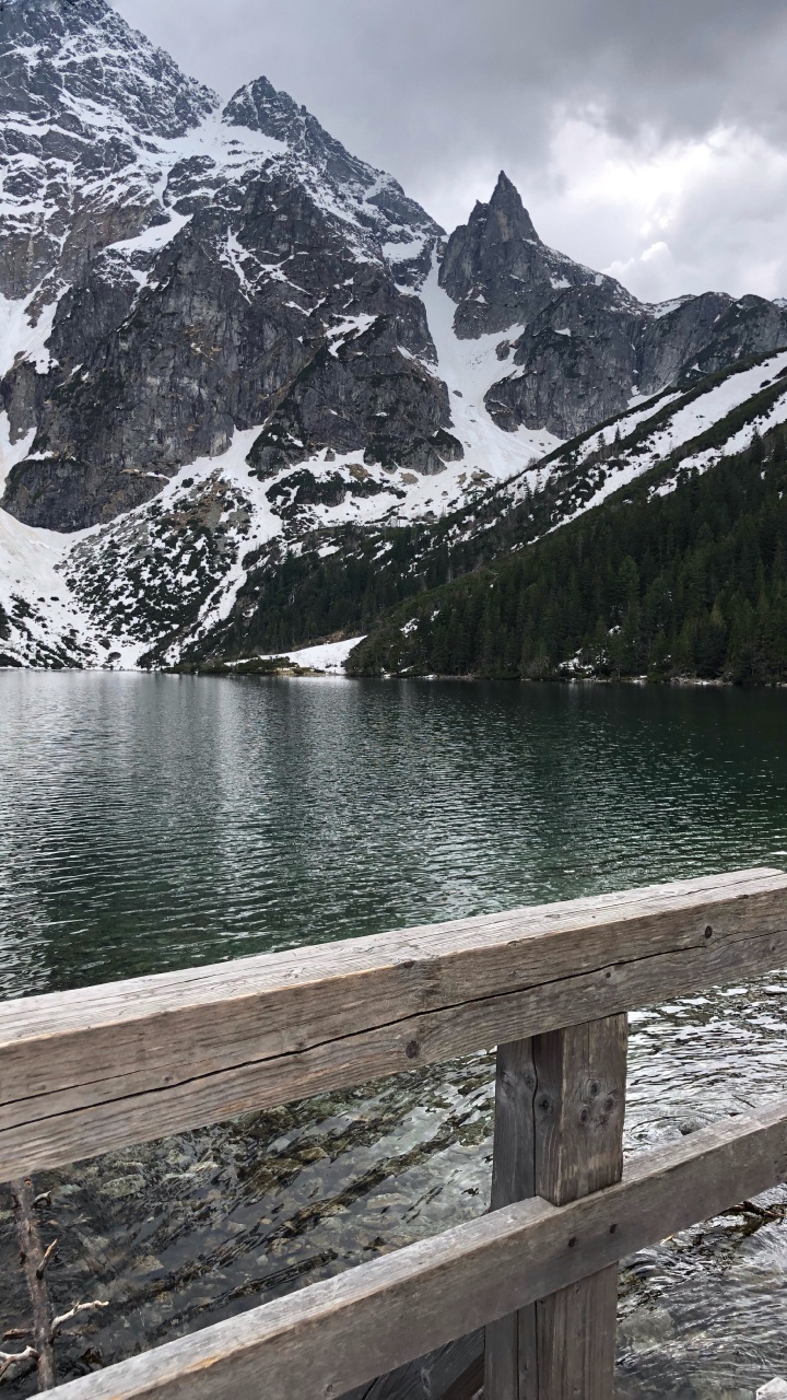 Ojo de Mar, Enterrado, Altos Tatras, Lago, Lago de Origen Glaciar. Wallpaper in 720x1280 Resolution