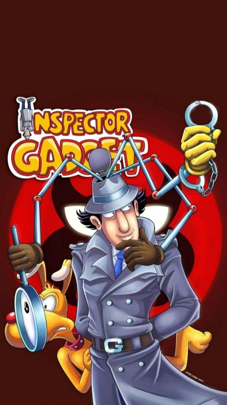 Inspecteur Gadget, Penny, dr Griffe, Cerveau, Cartoon. Wallpaper in 750x1334 Resolution