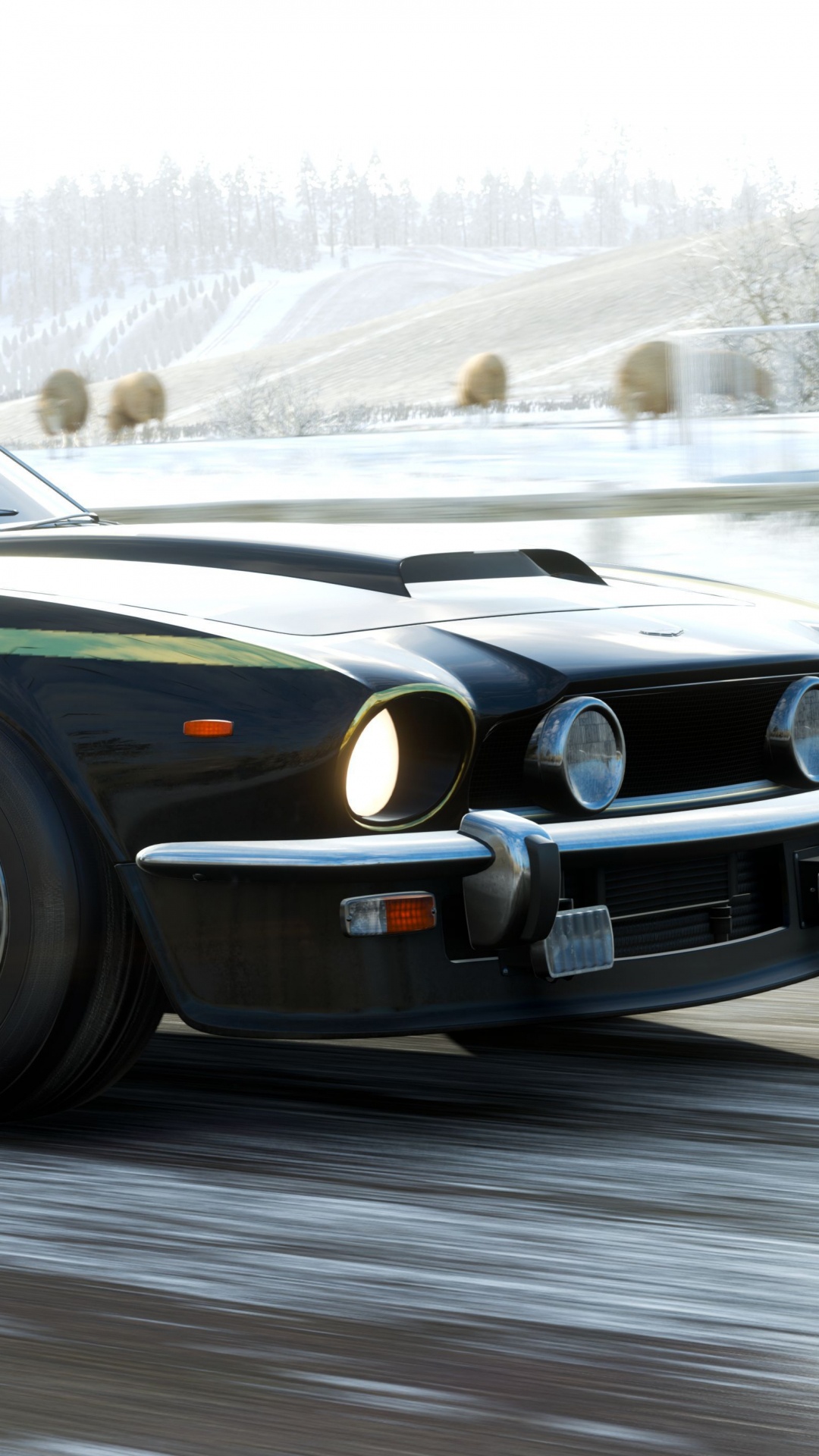 Porsche 911 Negro en la Carretera Durante el Día. Wallpaper in 1080x1920 Resolution