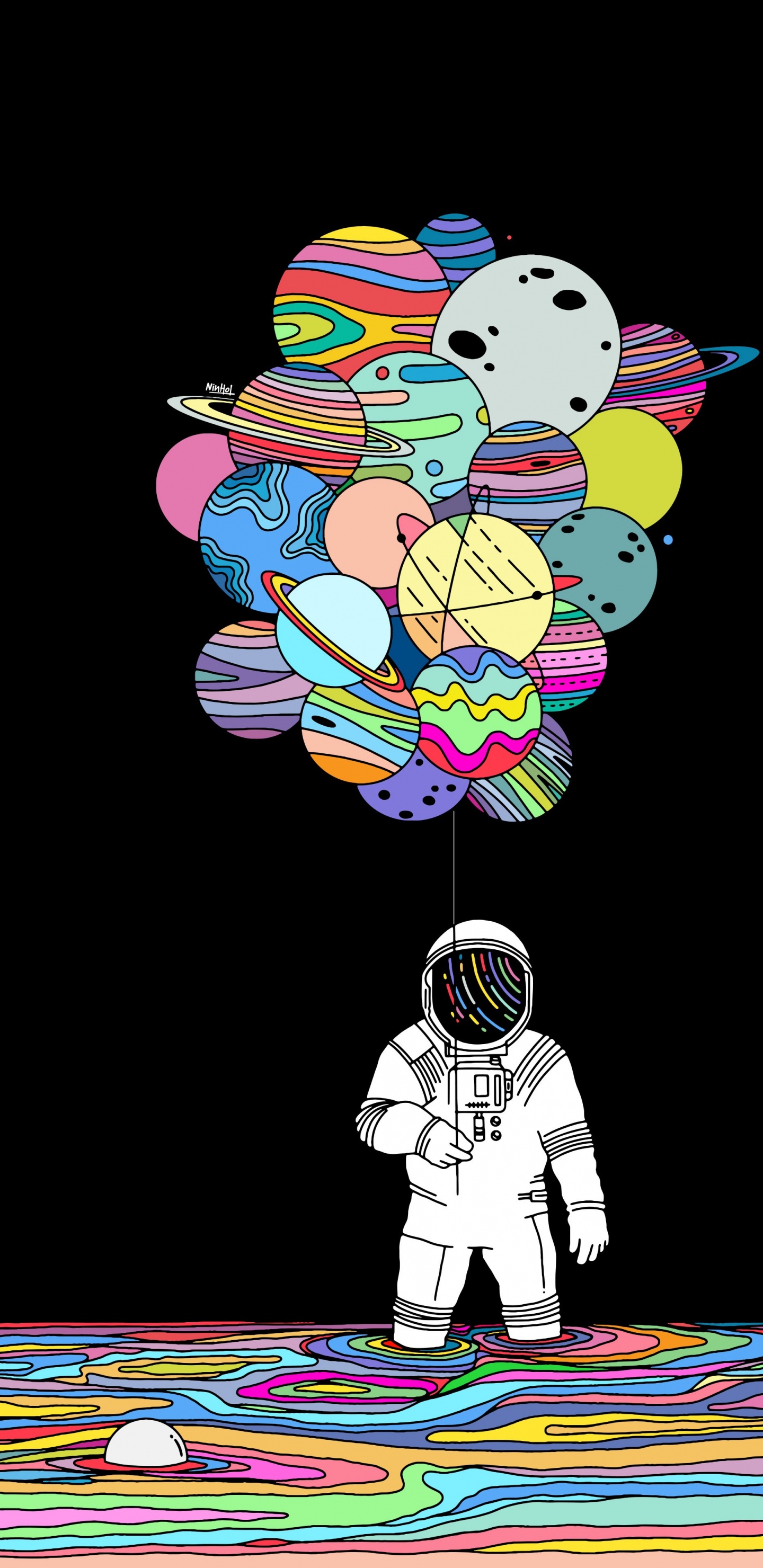 Illustration, Affiche, Dessin, Art, Corps Humain. Wallpaper in 1440x2960 Resolution