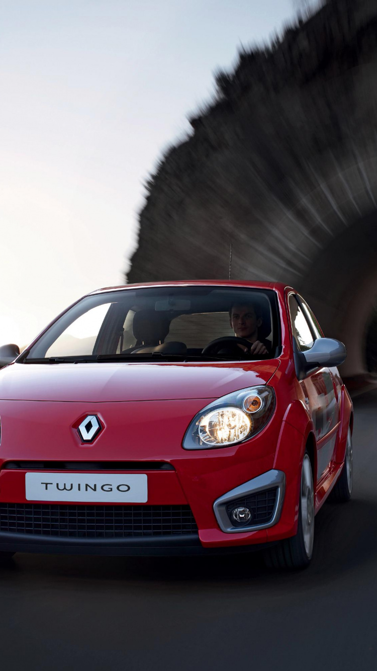 雷诺 Twingo, 雷诺, 两厢, 雷诺 Clio 雷诺运动, 微型汽车 壁纸 750x1334 允许