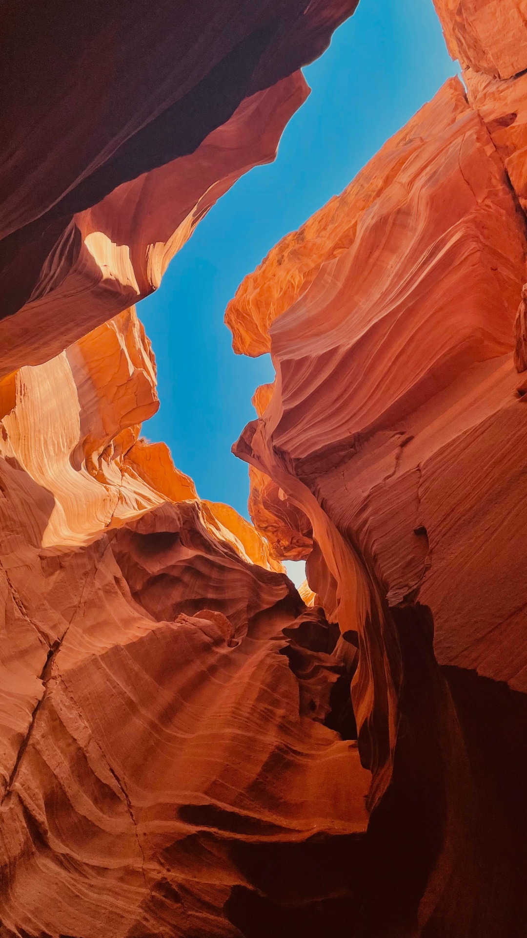 Canyon, Antelope Canyon, Natürlichen Umgebung, BedRock, Naturlandschaft. Wallpaper in 1080x1920 Resolution