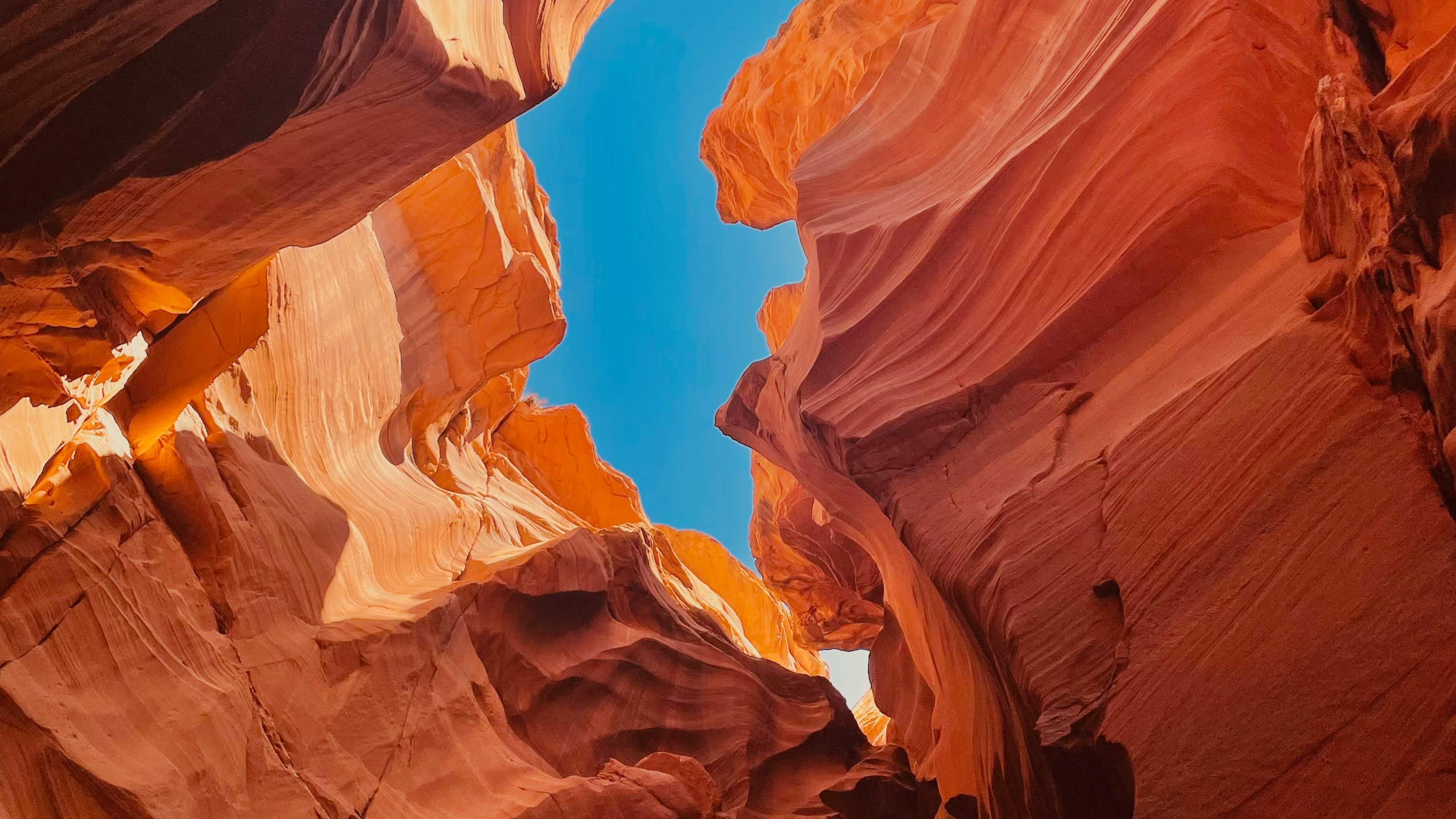 峡谷, 羚羊谷, 自然环境, 自然景观, 形成 壁纸 2560x1440 允许