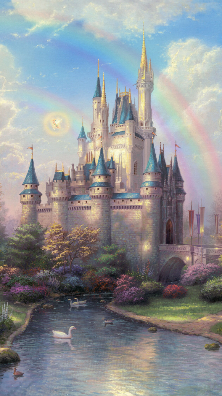 Arbres Verts Près D'un Plan D'eau Sous un Ciel Bleu Pendant la Journée. Wallpaper in 750x1334 Resolution