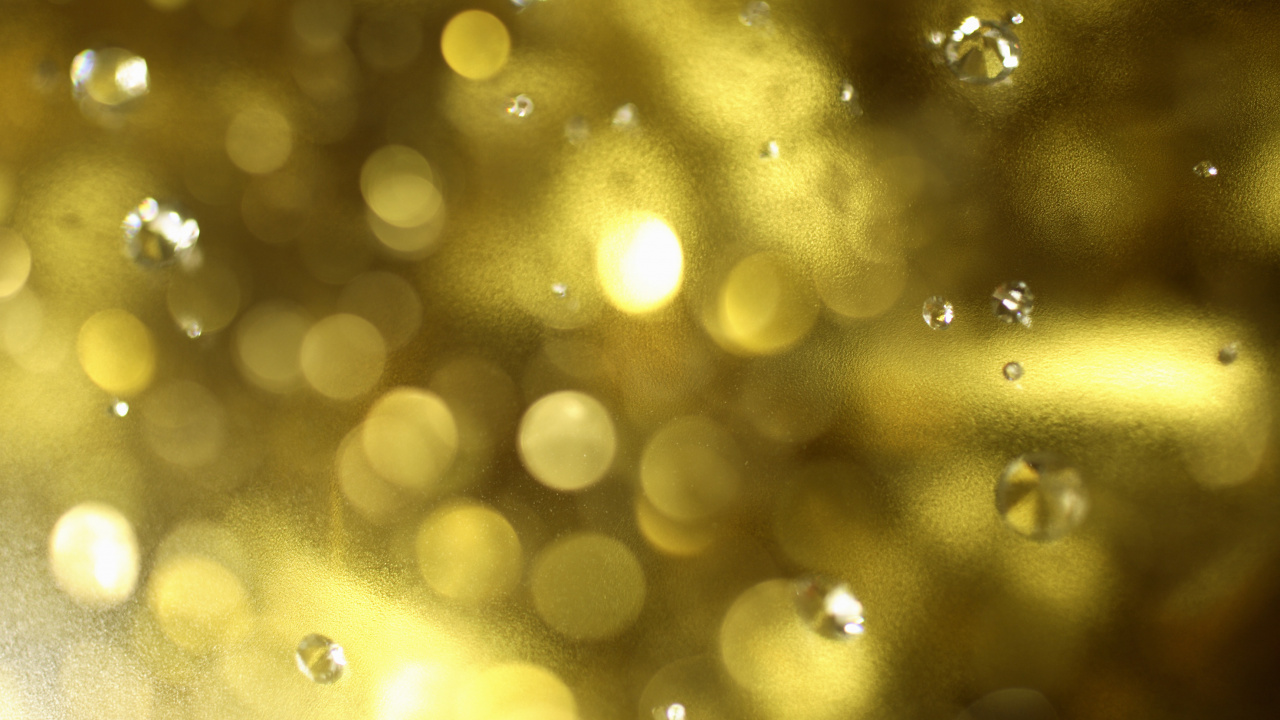 Gouttes D'eau Sur la Surface du Verre. Wallpaper in 1280x720 Resolution