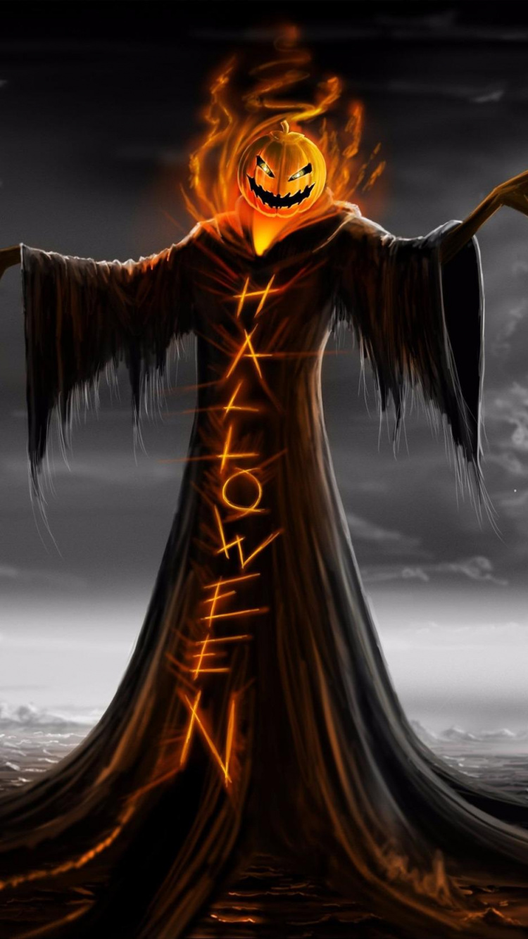 Demonio, la Mitología, Criatura Sobrenatural, Halloween, Apple MacBook Pro. Wallpaper in 750x1334 Resolution