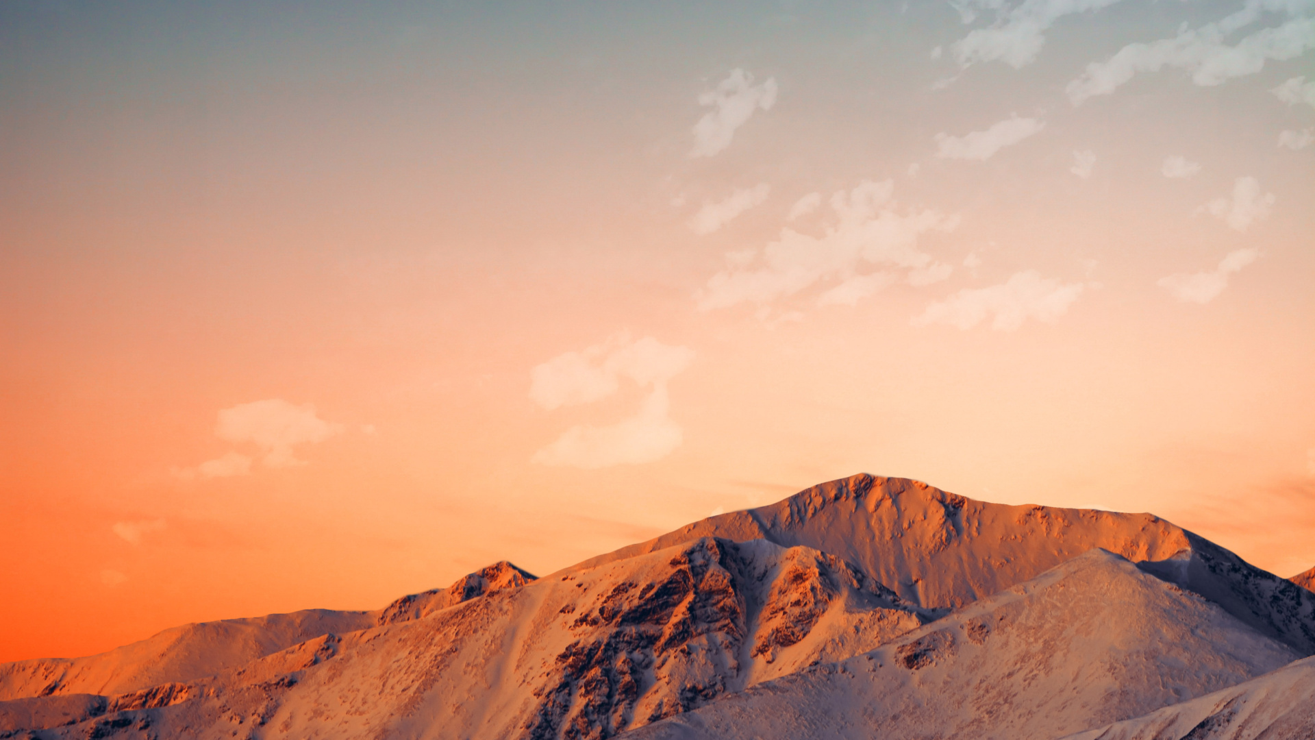 Cloud, Atmosphere, Mountain, Ecoregion, Afterglow. Wallpaper in 1920x1080 Resolution