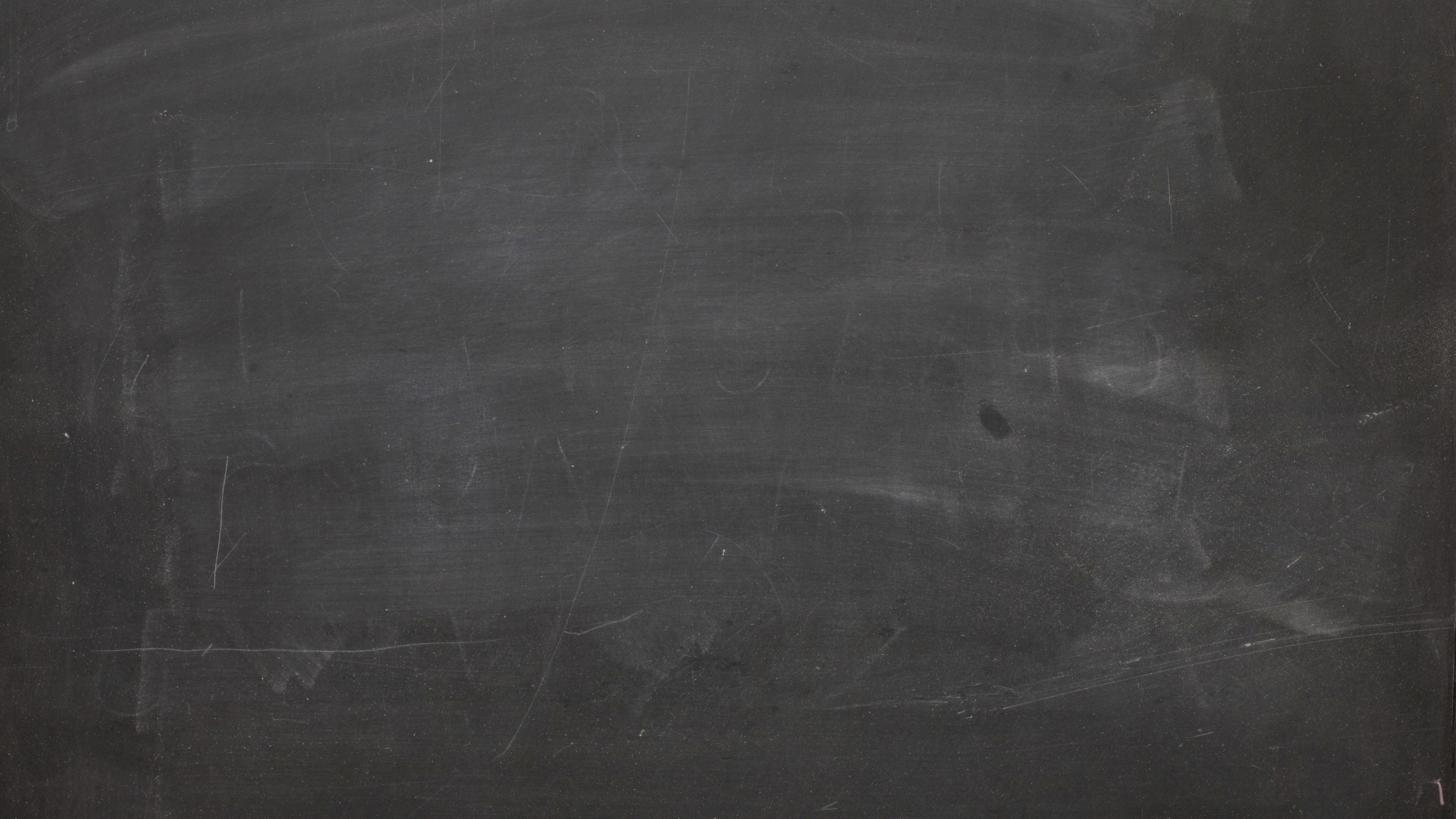 黑板上的, 黑色的, 空间, 粉笔, 黑色和白色的 壁纸 3840x2160 允许