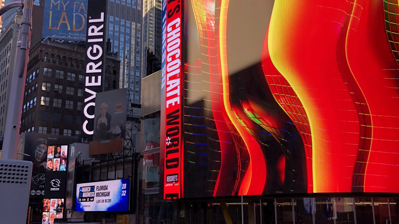 Metropole, Kfz-Standlicht, Geschäftshaus, Gebäude, Automotive Lighting. Wallpaper in 1366x768 Resolution