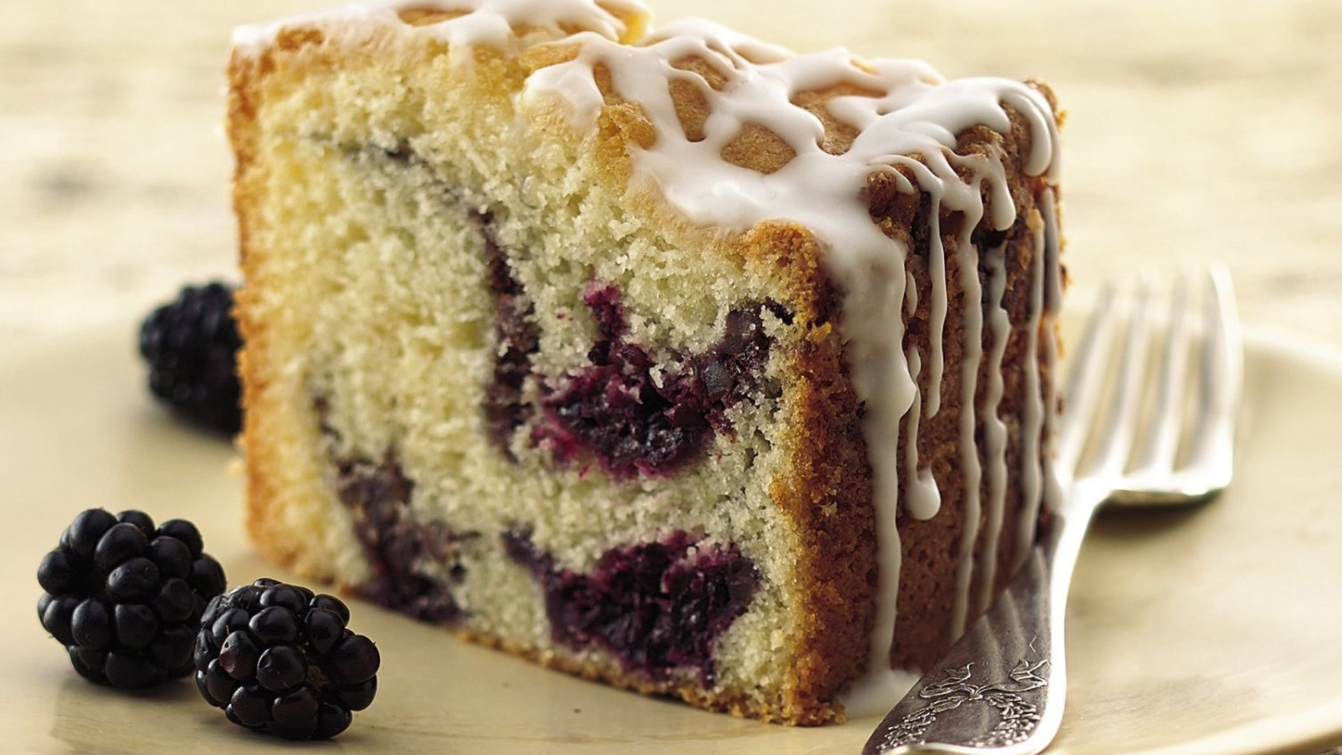 White and Brown Cake on Brown Wooden Table. Wallpaper in 1920x1080 Resolution